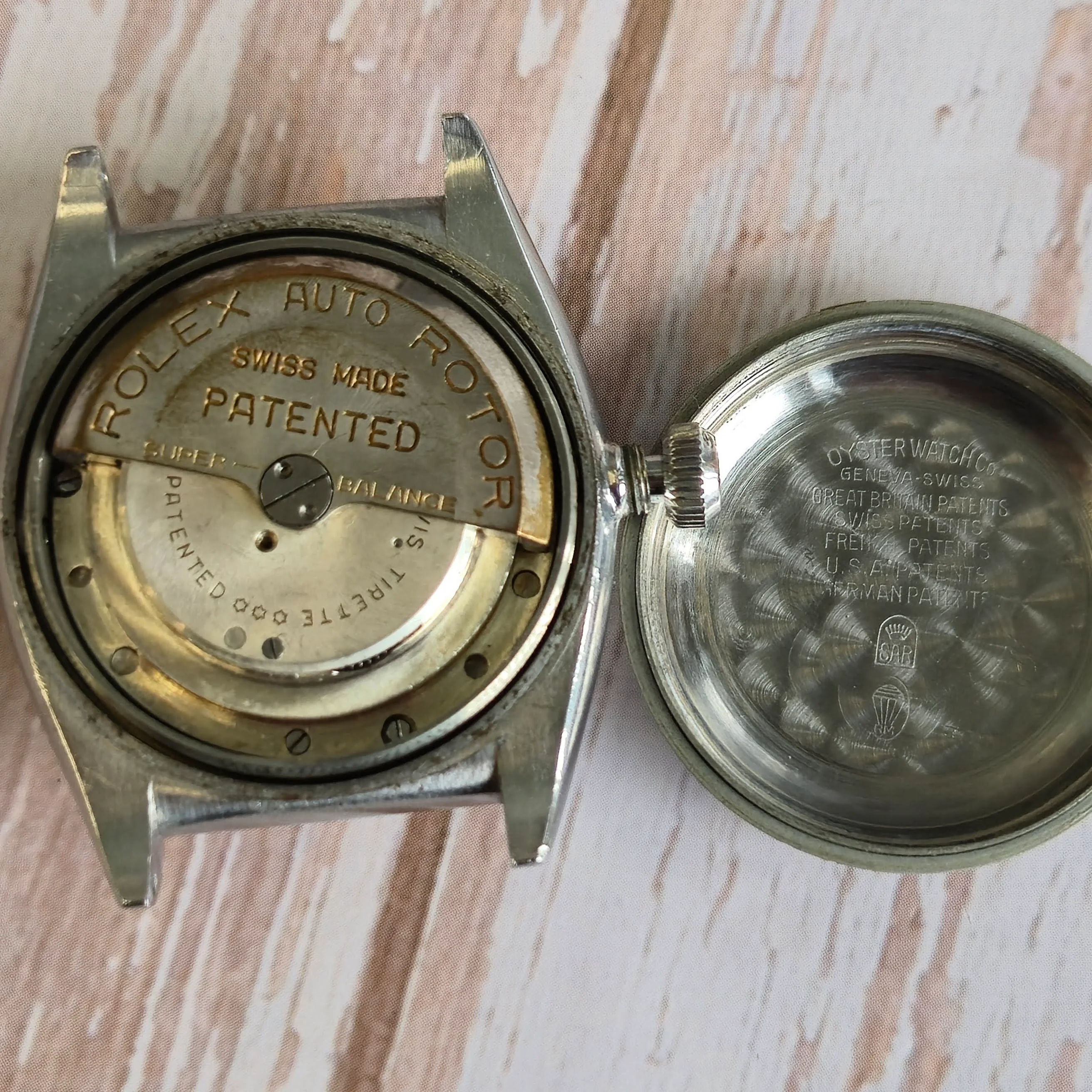 1936 Rolex Bubble Back Oyster Perpetual Chronometer Watch Diamond Dial Wristwatch - Image 19