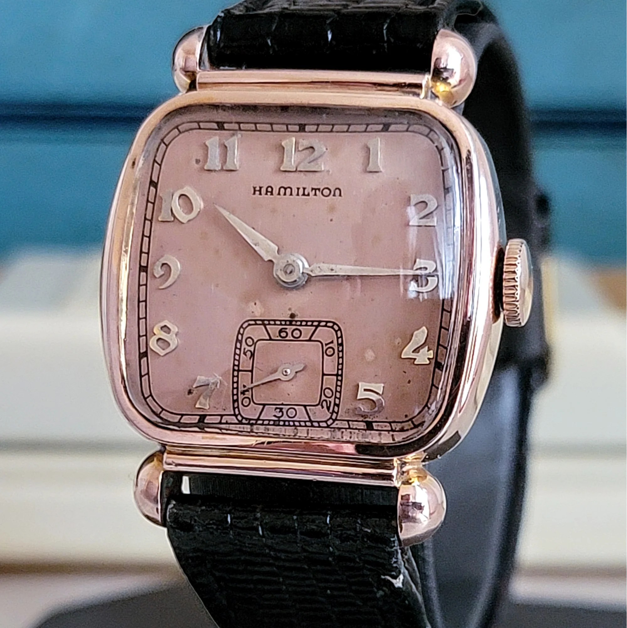 1941 Hamilton CORAL MARTIN Watch Rose Gold 10K G.F. - In BOX! - Image 15