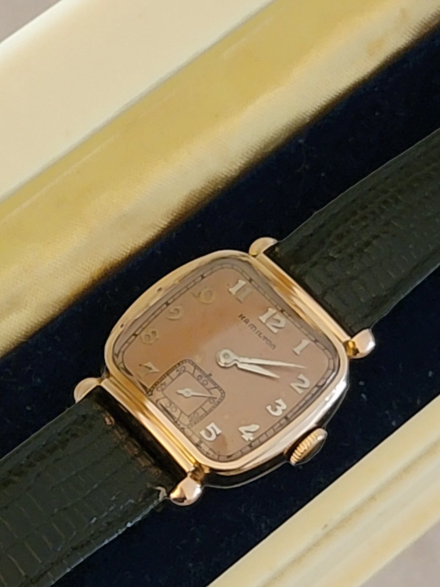 1941 Hamilton CORAL MARTIN Watch Rose Gold 10K G.F. - In BOX! - Image 4