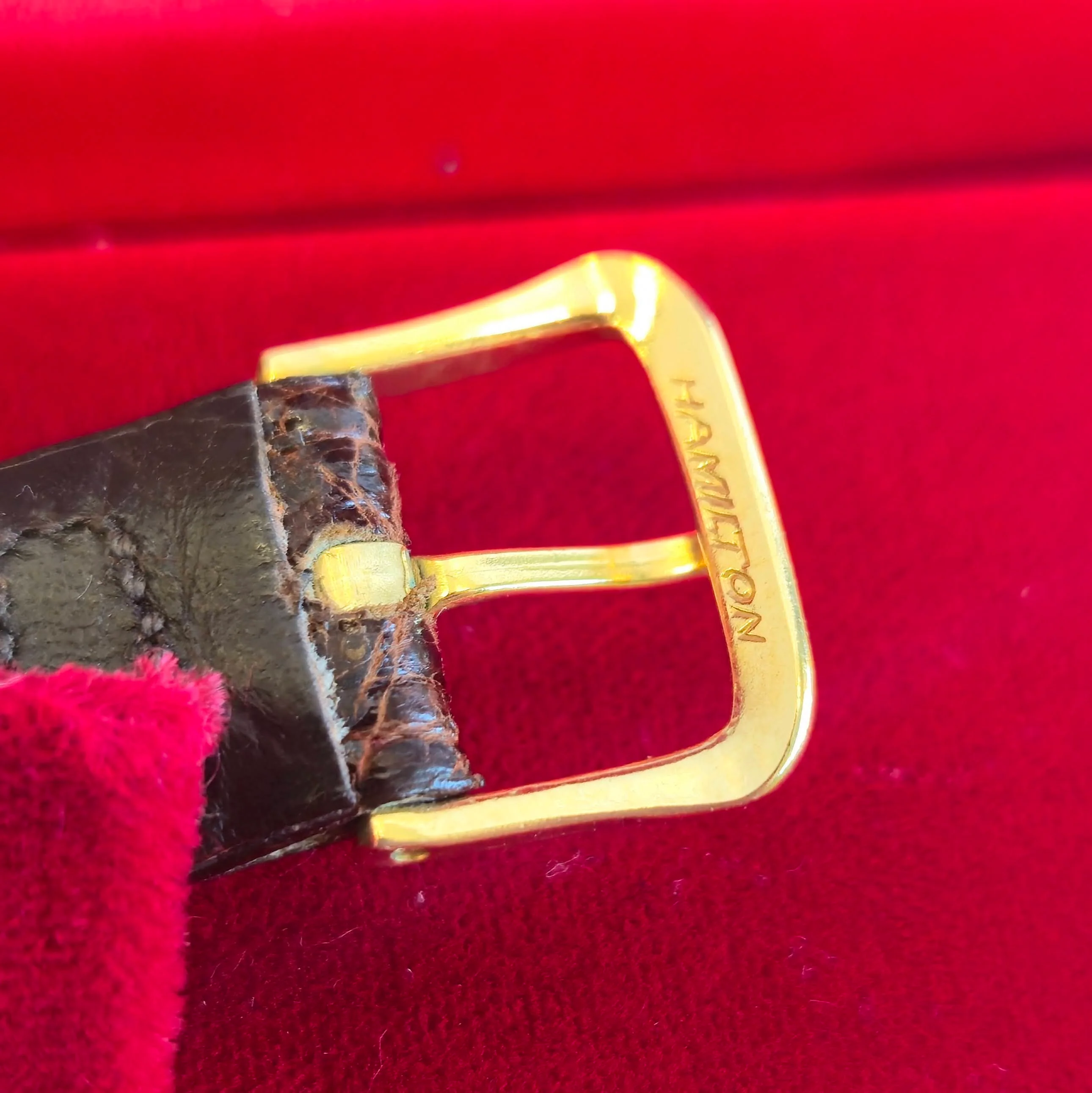 1943 Hamilton Masterpiece 14K Gold Watch Award Wristwatch ALL Original - IN BOX! - Image 9