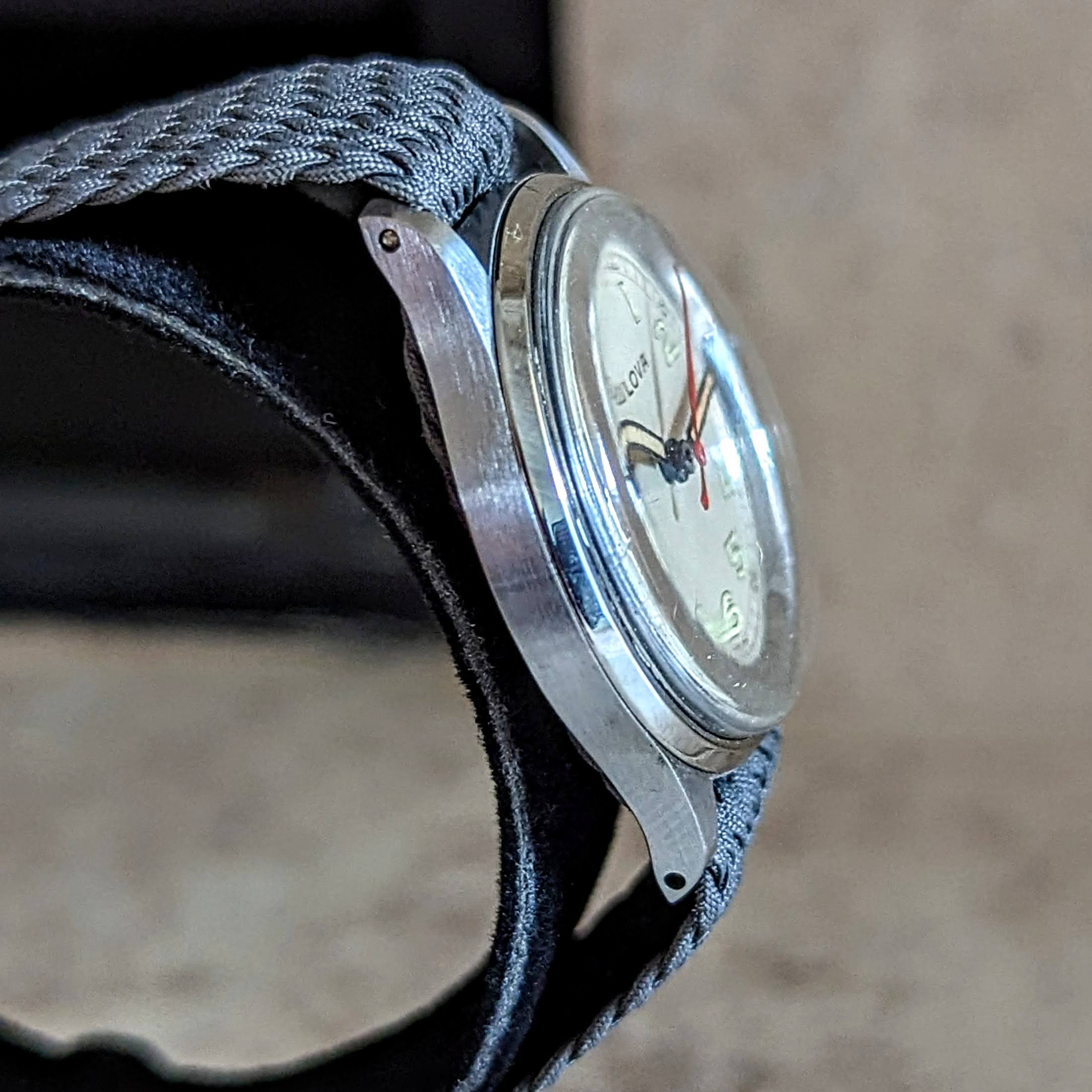1945 BULOVA Watertite Military Wristwatch 17 Jewels 29mm Swiss Made Watch - Image 9
