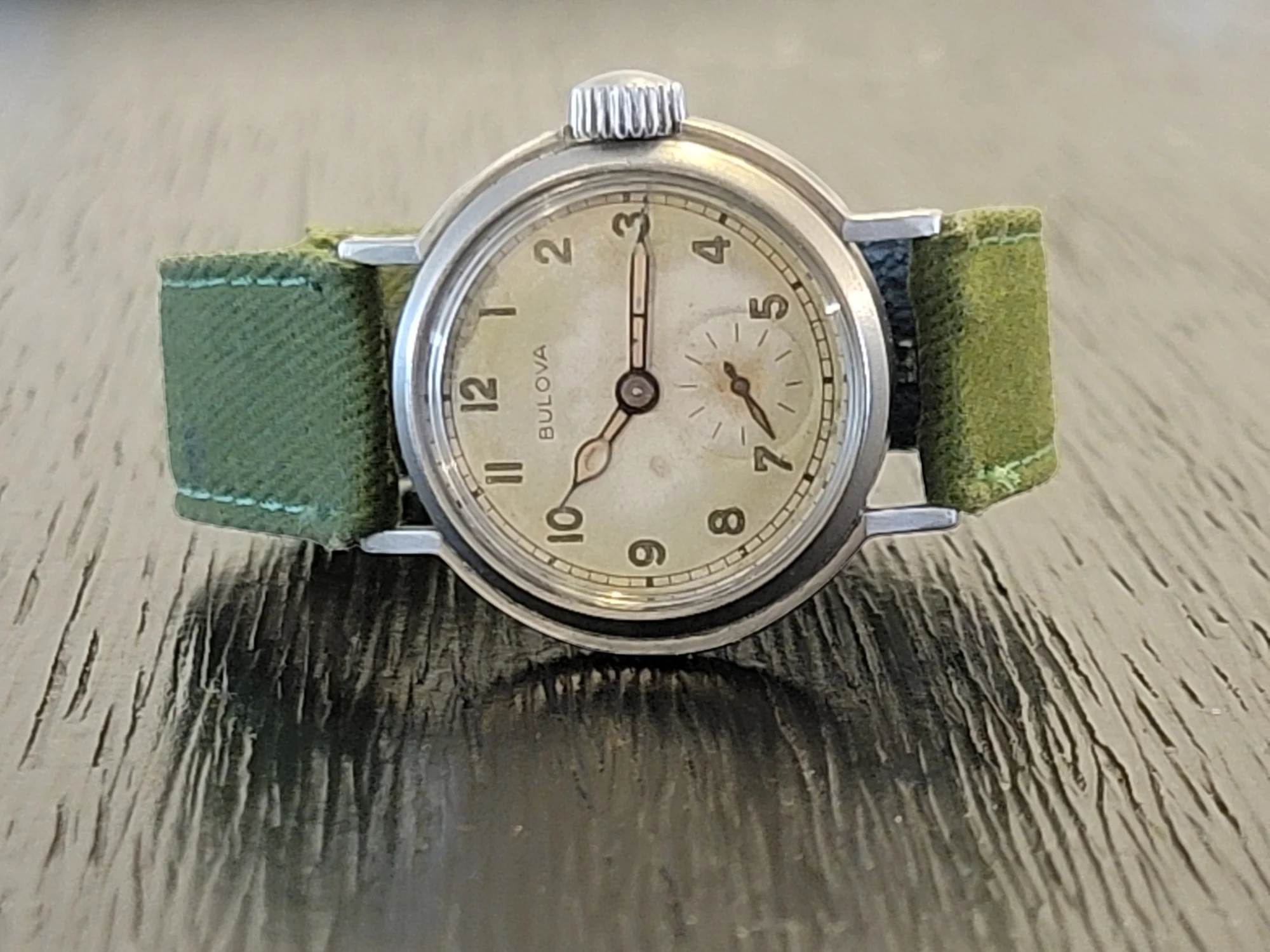 1945 BULOVA WWII Military Issue Watch Ord. Dept. U.S.A. Wristwatch - Image 11
