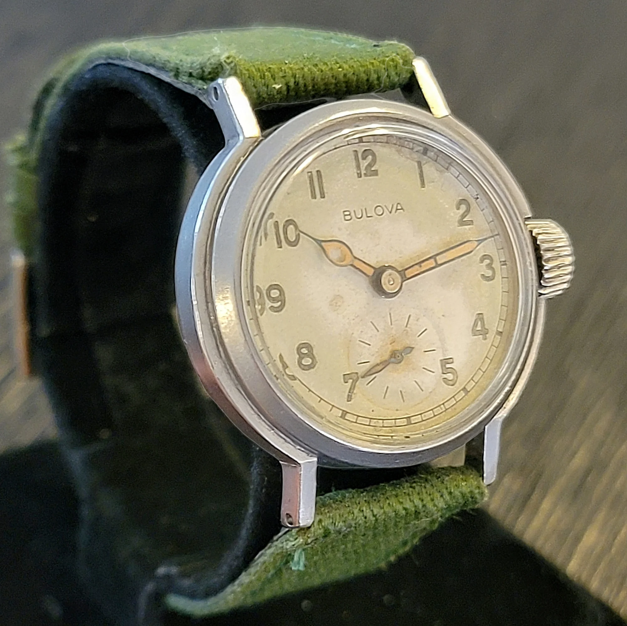 1945 BULOVA WWII Military Issue Watch Ord. Dept. U.S.A. Wristwatch - Image 7