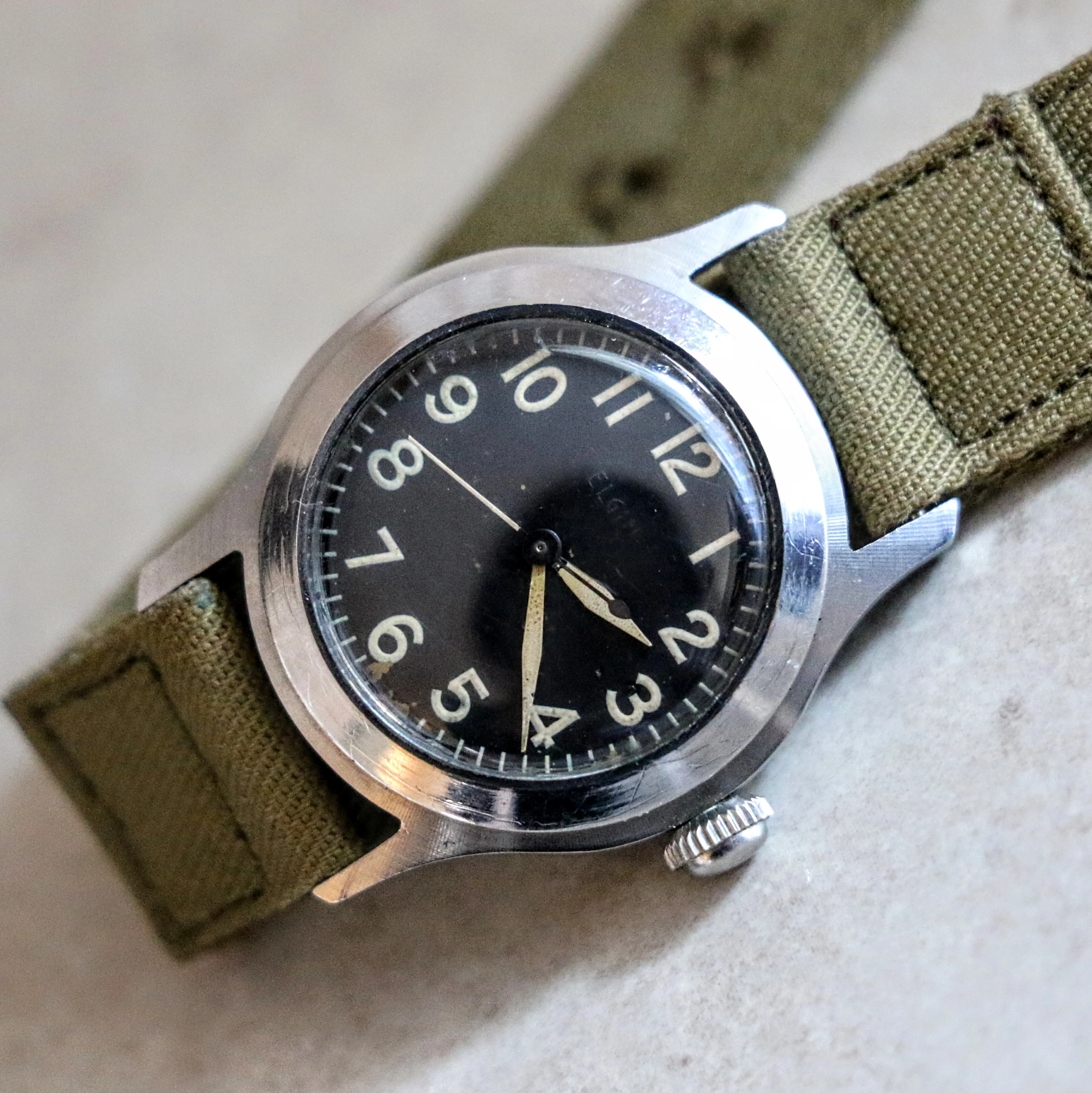 1945 ELGIN WWII Military Watch Ref. 6608 Grade 539 U.S.A. Service Watch - Image 12