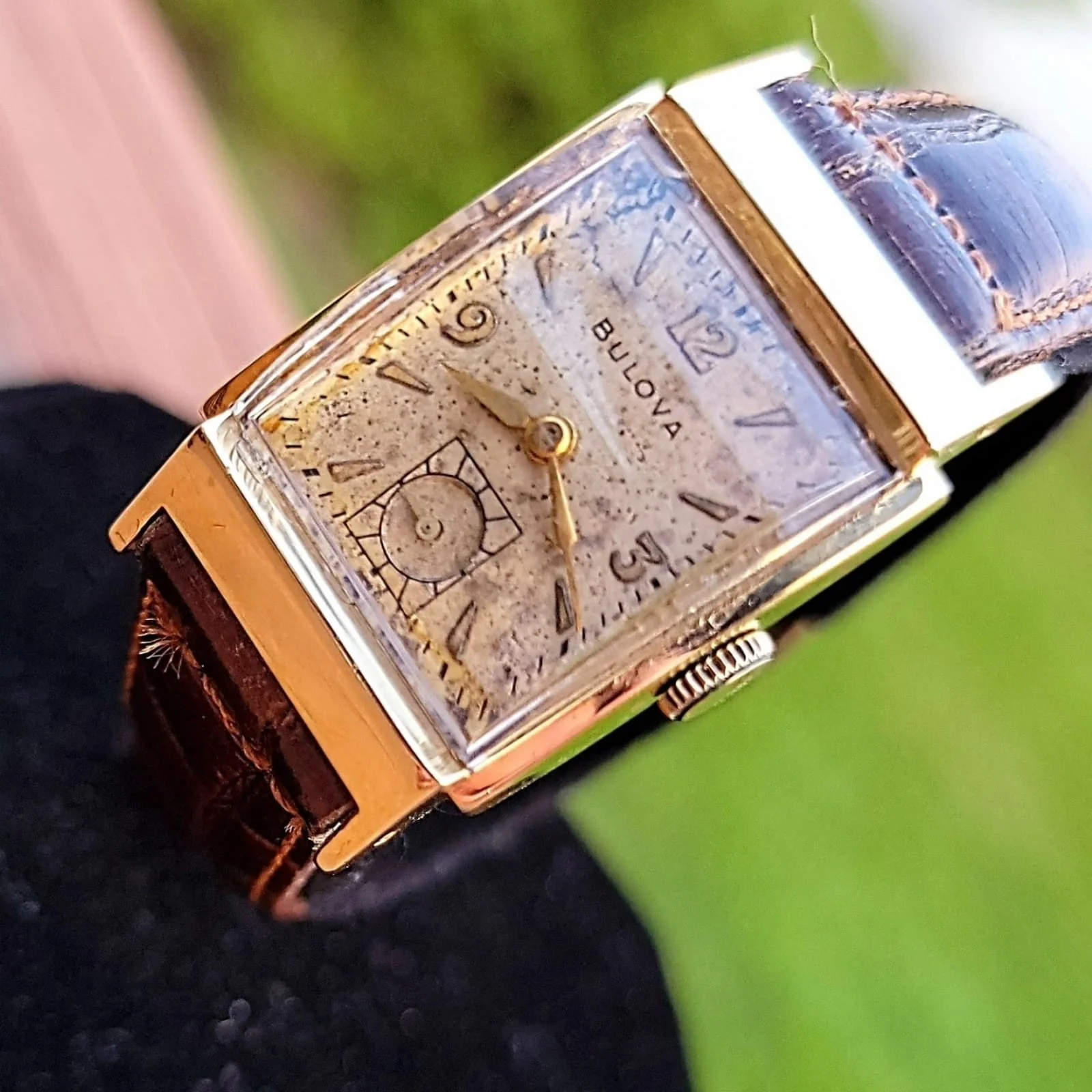 1946 BULOVA Douglas "B" 21 Jewels - In BOX! - Image 12