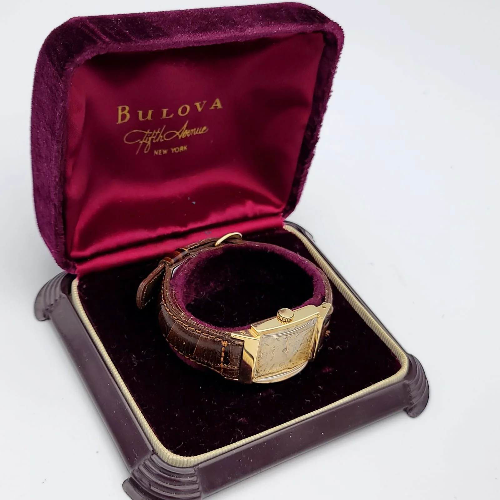1946 BULOVA Douglas "B" 21 Jewels - In BOX! - Image 6