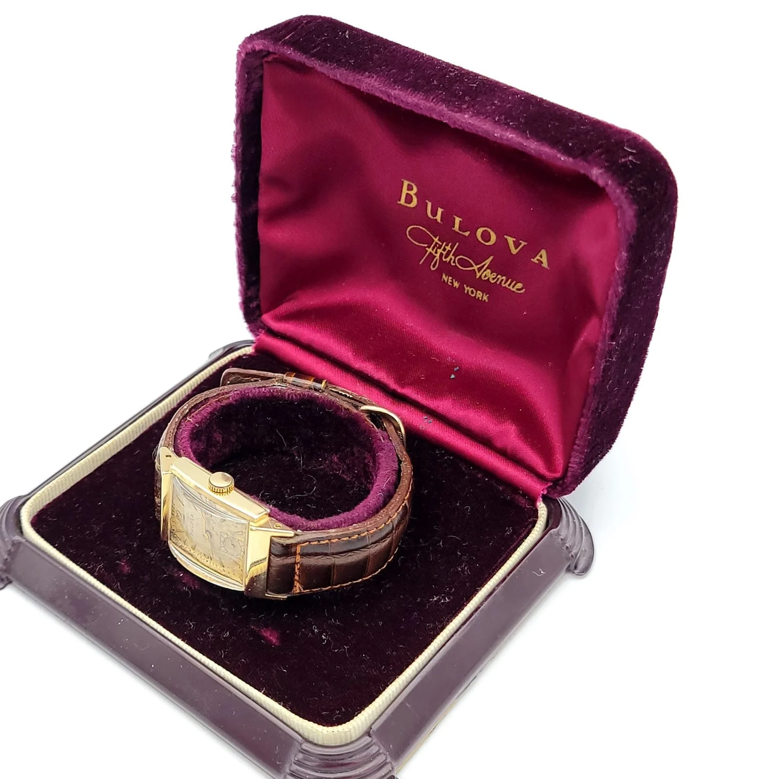 1946 BULOVA Douglas "B" 21 Jewels - In BOX! - Image 7