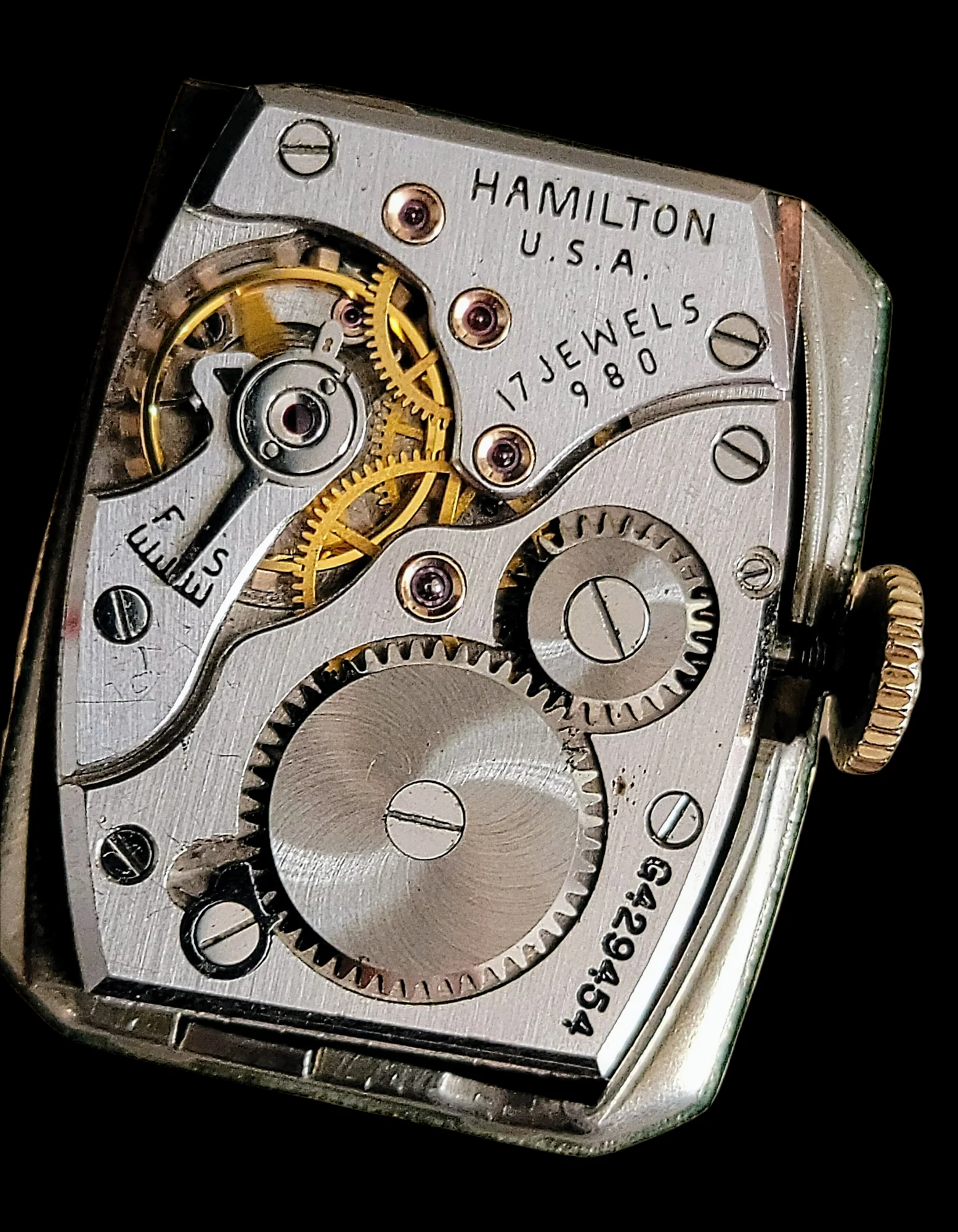 1946 HAMILTON Alan Watch Grade 980 U.S.A. Made - Image 17