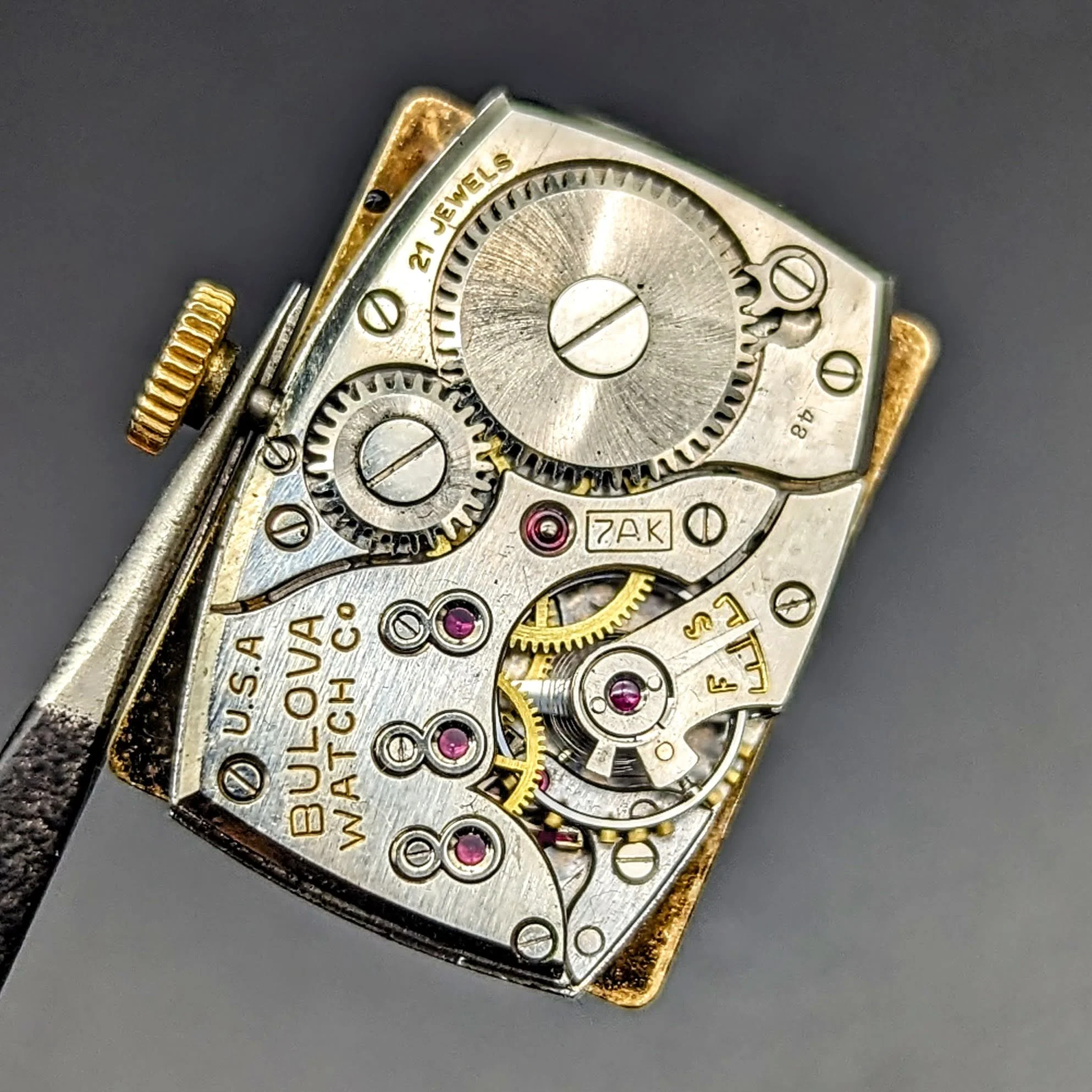 1948 BULOVA âHis Excellency LLâ Wristwatch 21 Jewels U.S.A. Made Watch - Image 13