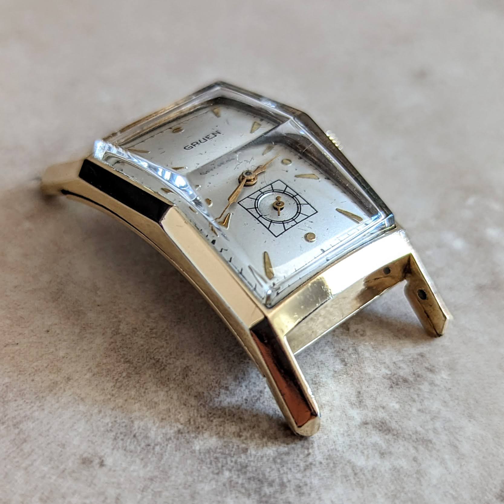 1948 GRUEN Curvex Precision Wristwatch “Curvametric” 17 Jewels Cal. 370 Swiss Watch - Image 17