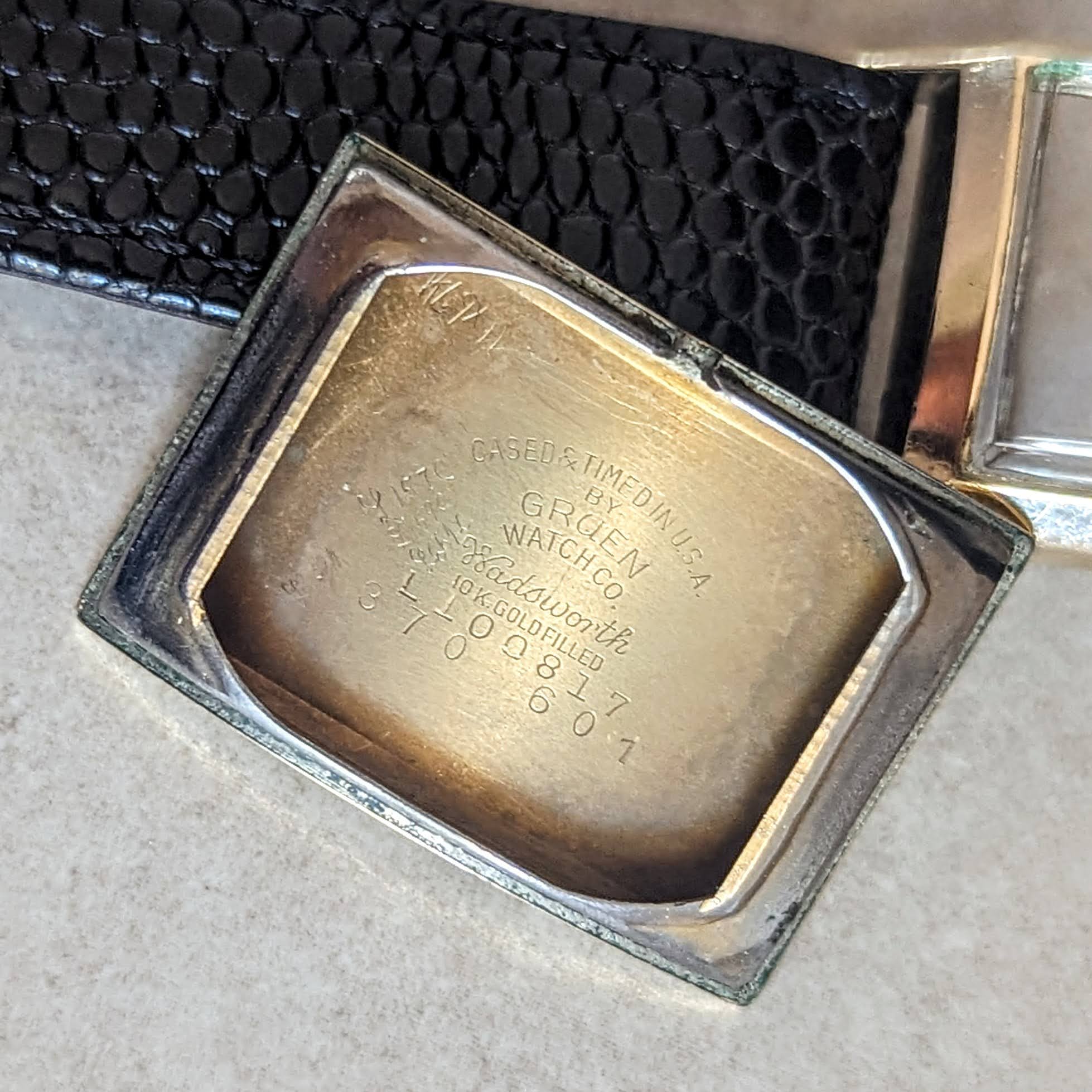 1948 GRUEN Curvex Precision Wristwatch “Curvametric” 17 Jewels Cal. 370 Swiss Watch - Image 22