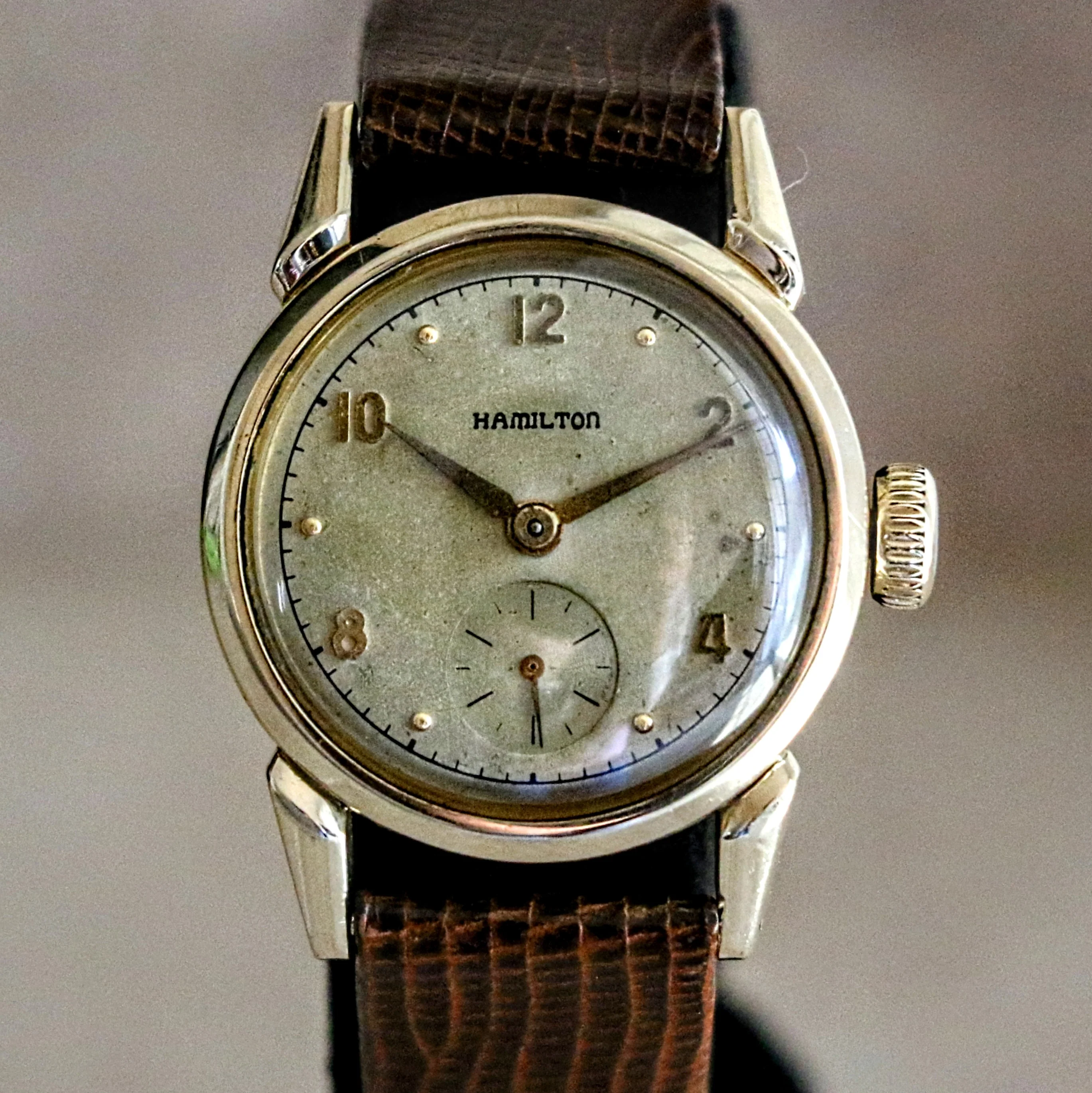 1948 HAMILTON Langdon Wristwatch “CLD” Weatherproof U.S.A. Caliber 747 17J Watch - Image 2