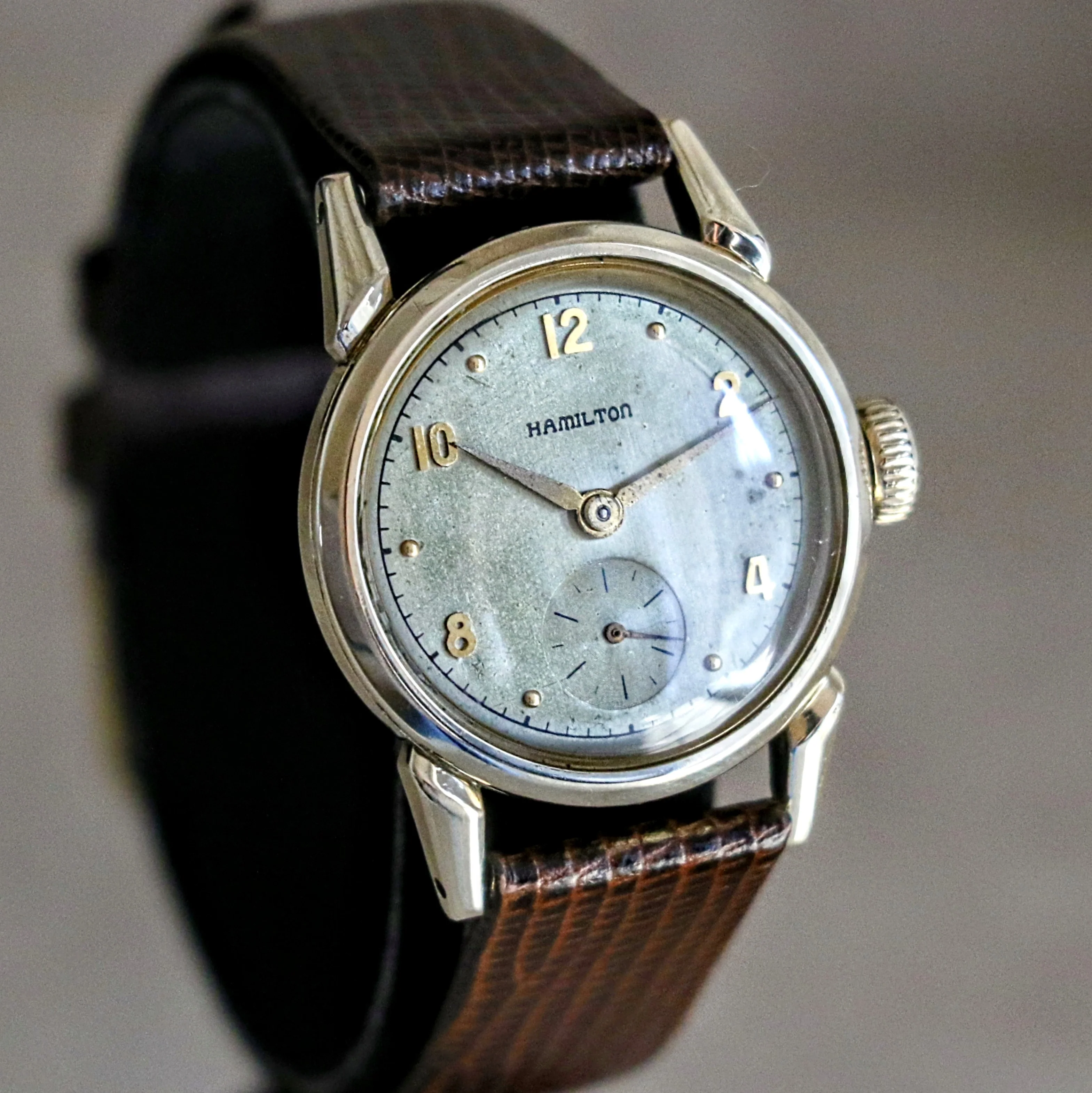 1948 HAMILTON Langdon Wristwatch “CLD” Weatherproof U.S.A. Caliber 747 17J Watch - Image 7
