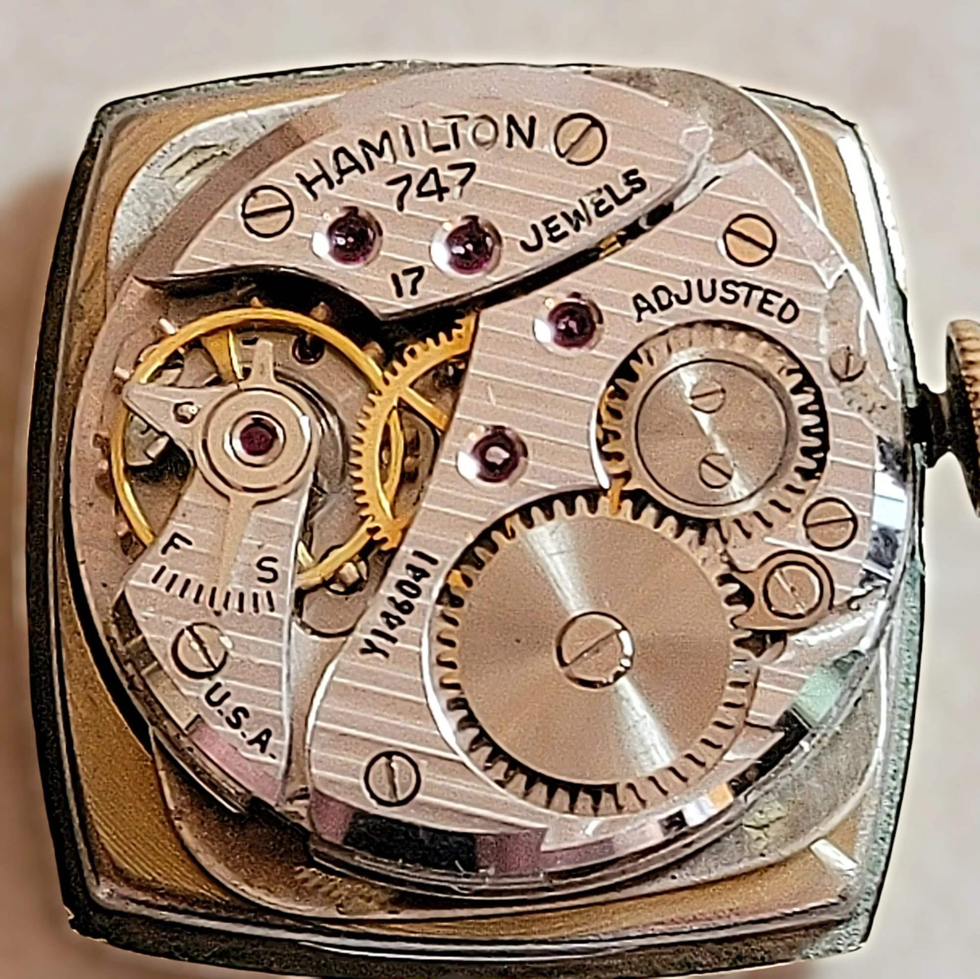 1949 HAMILTON 17 Jewels U.S.A. - Image 13