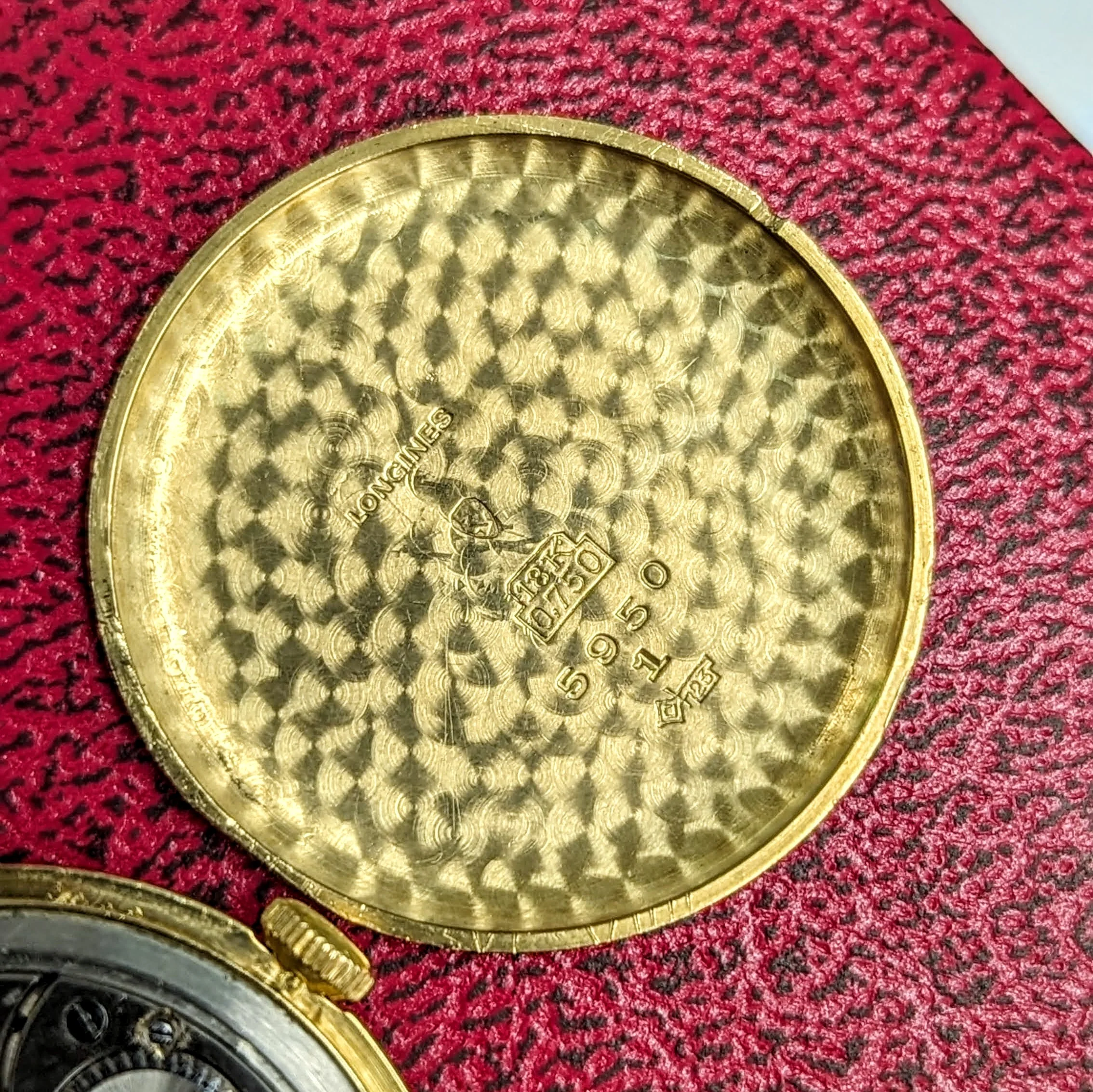 1949 LONGINES Wristwatch Ref. 5950 ALL 18K Solid GOLD 17 Jewels Fancy Lugs Watch - Image 13