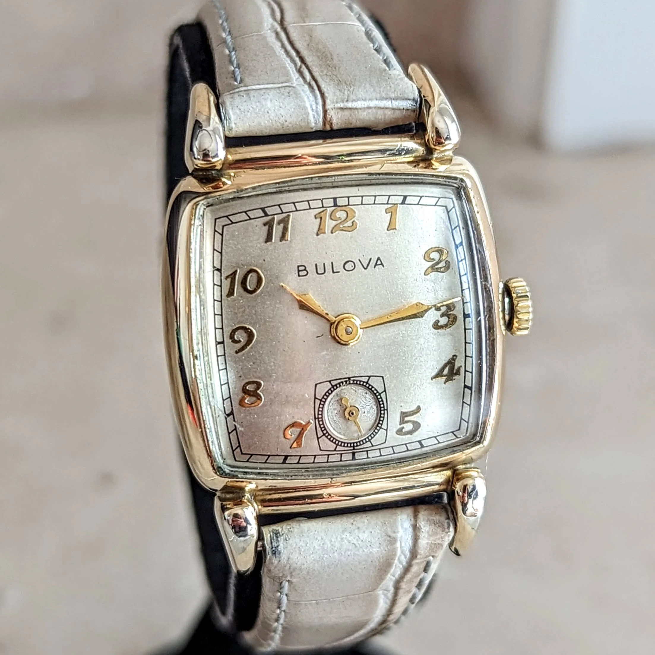 1950 BULOVA His Excellency “XX” Wristwatch 21 Jewels Cal. 10BM U.S.A. Made Watch - Image 3