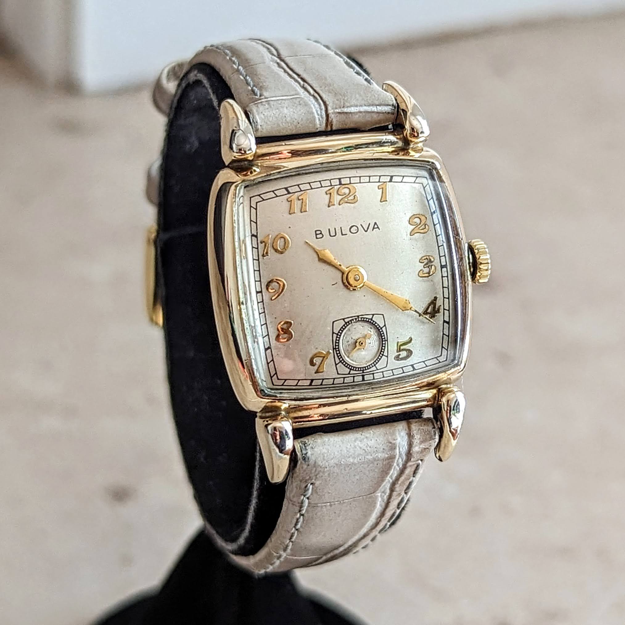 1950 BULOVA His Excellency “XX” Wristwatch 21 Jewels Cal. 10BM U.S.A. Made Watch - Image 6