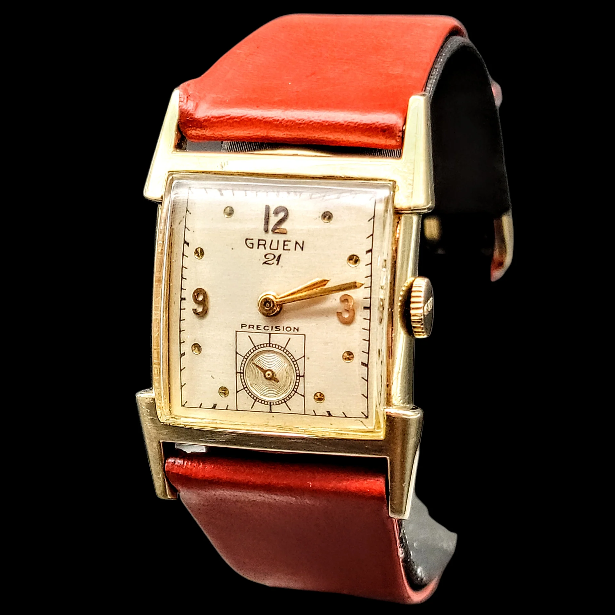 1950 GRUEN 21 Jewels Precision Watch Veri-Thin Cal. 335 - Image 11