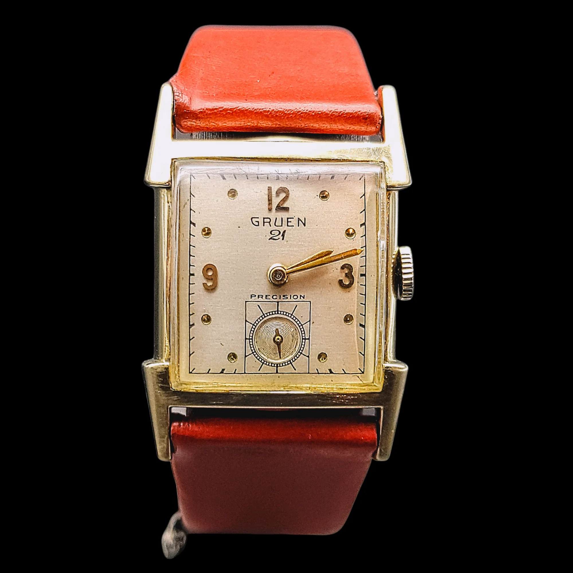 1950 GRUEN 21 Jewels Precision Watch Veri-Thin Cal. 335 - Image 4