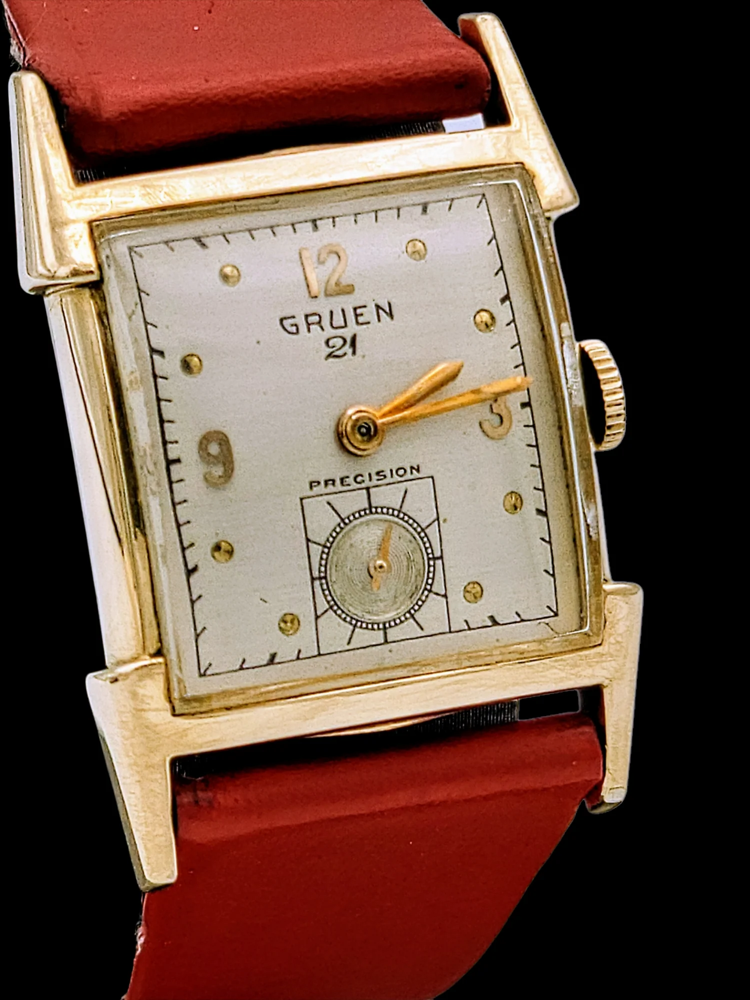 1950 GRUEN 21 Jewels Precision Watch Veri-Thin Cal. 335 - Image 6