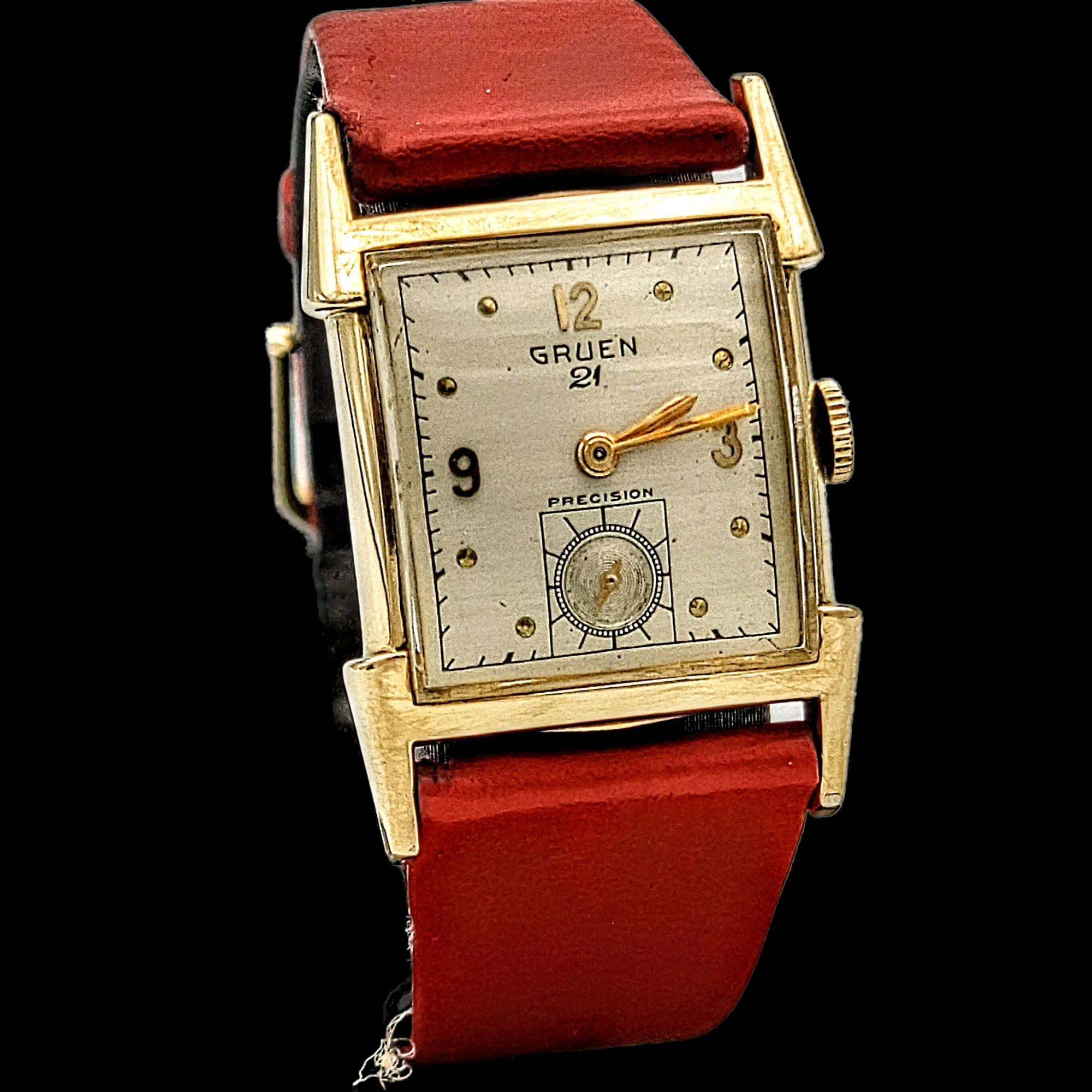 1950 GRUEN 21 Jewels Precision Watch Veri-Thin Cal. 335 - Image 9