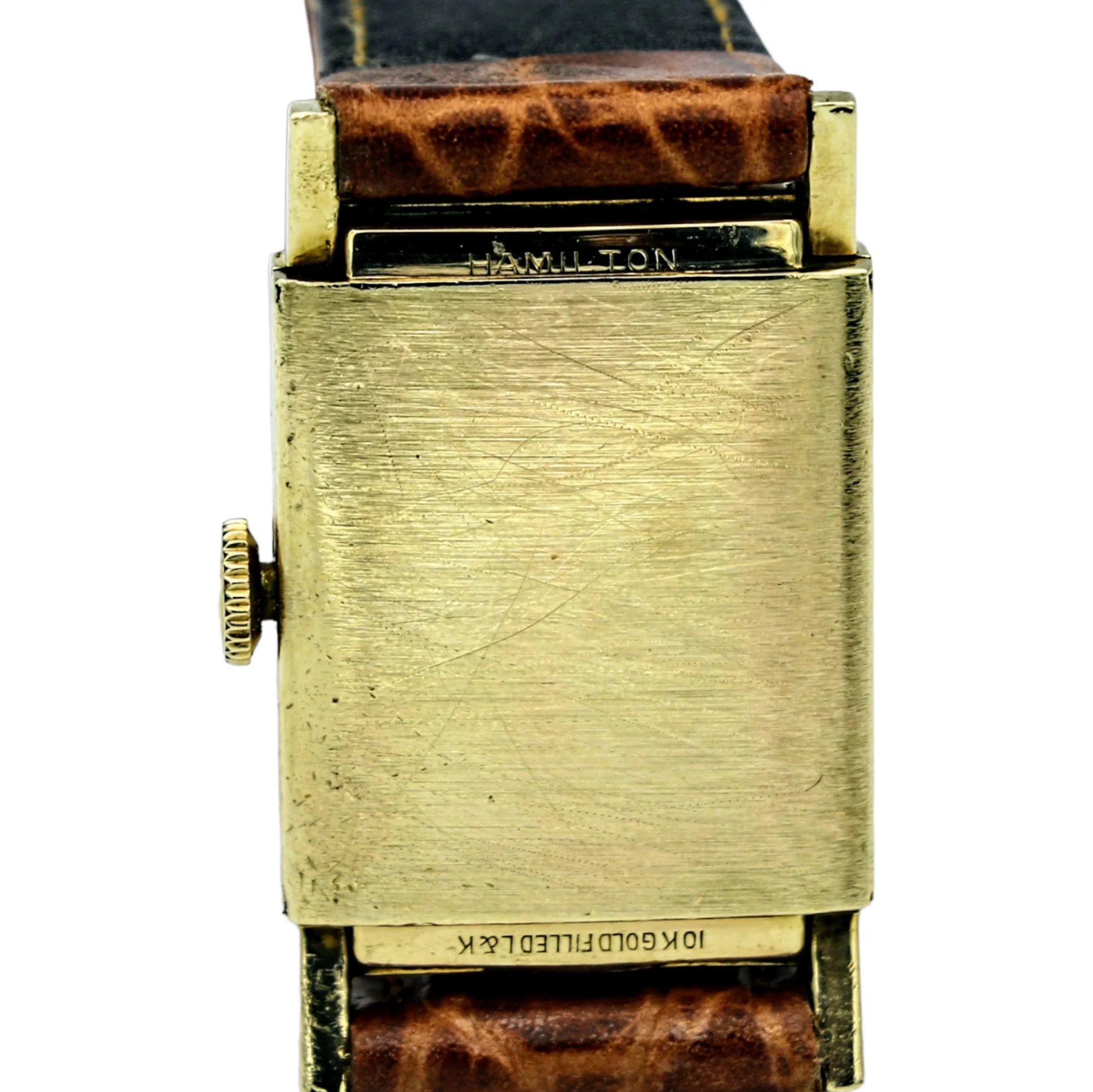 1950 Hamilton Franklin Wristwatch 10K GF Grade 980 17 Jewels Watch - Image 15