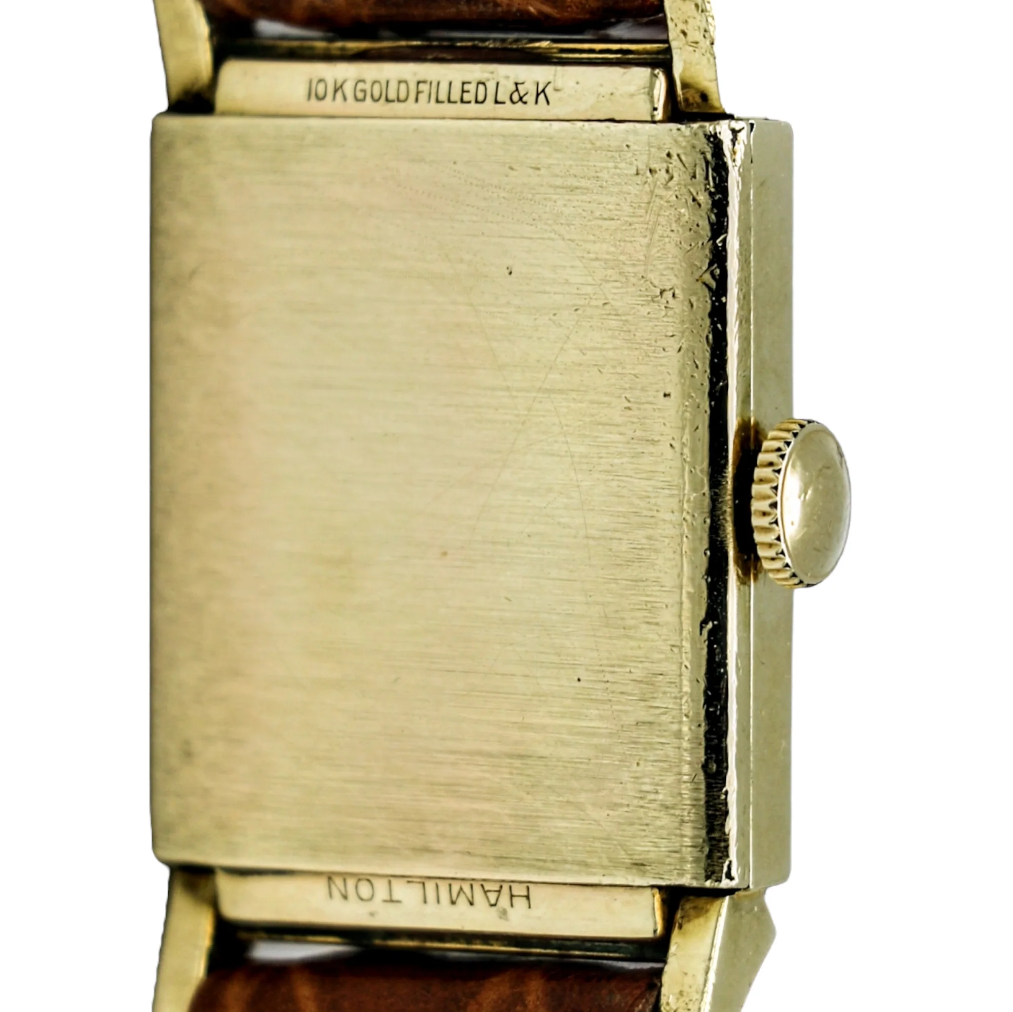 1950 Hamilton Franklin Wristwatch 10K GF Grade 980 17 Jewels Watch - Image 16