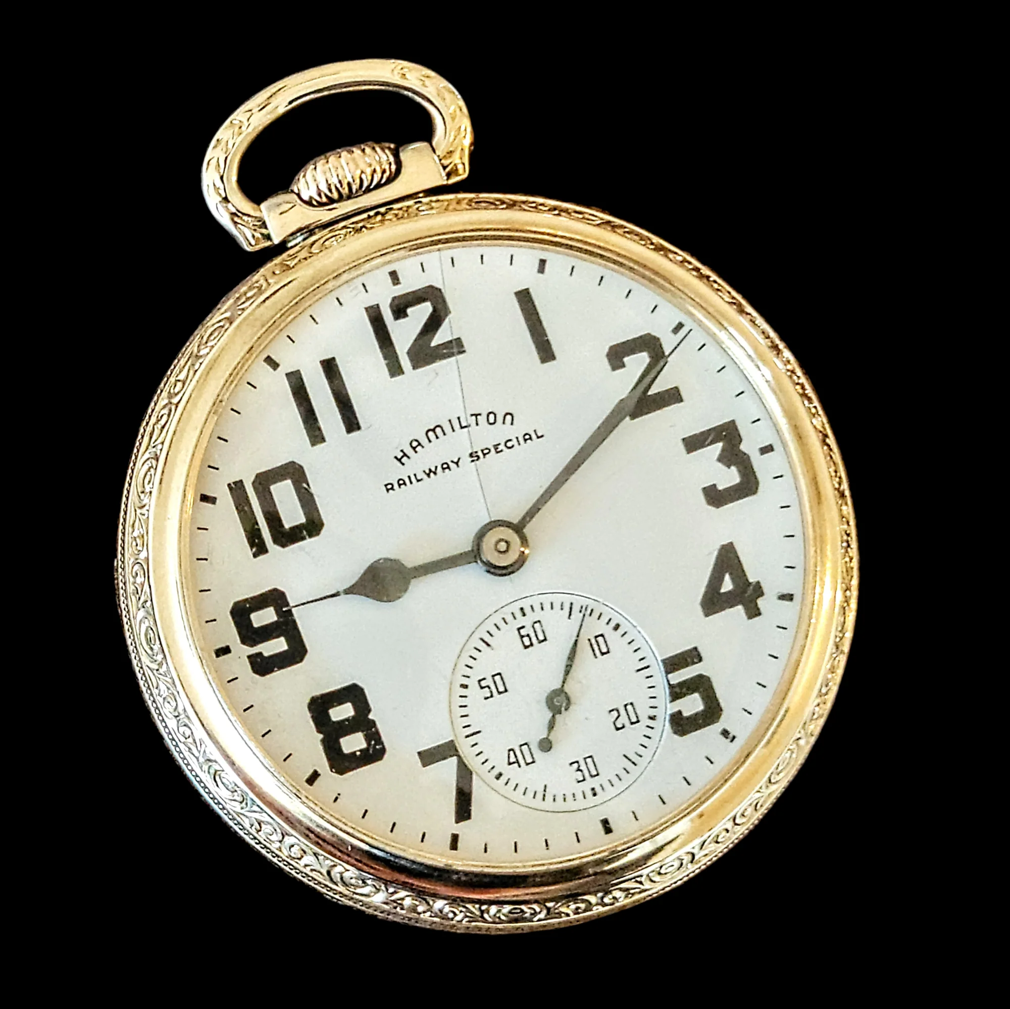 1950 HAMILTON Railway Special Pocket Watch U.S.A. Made - Image 14