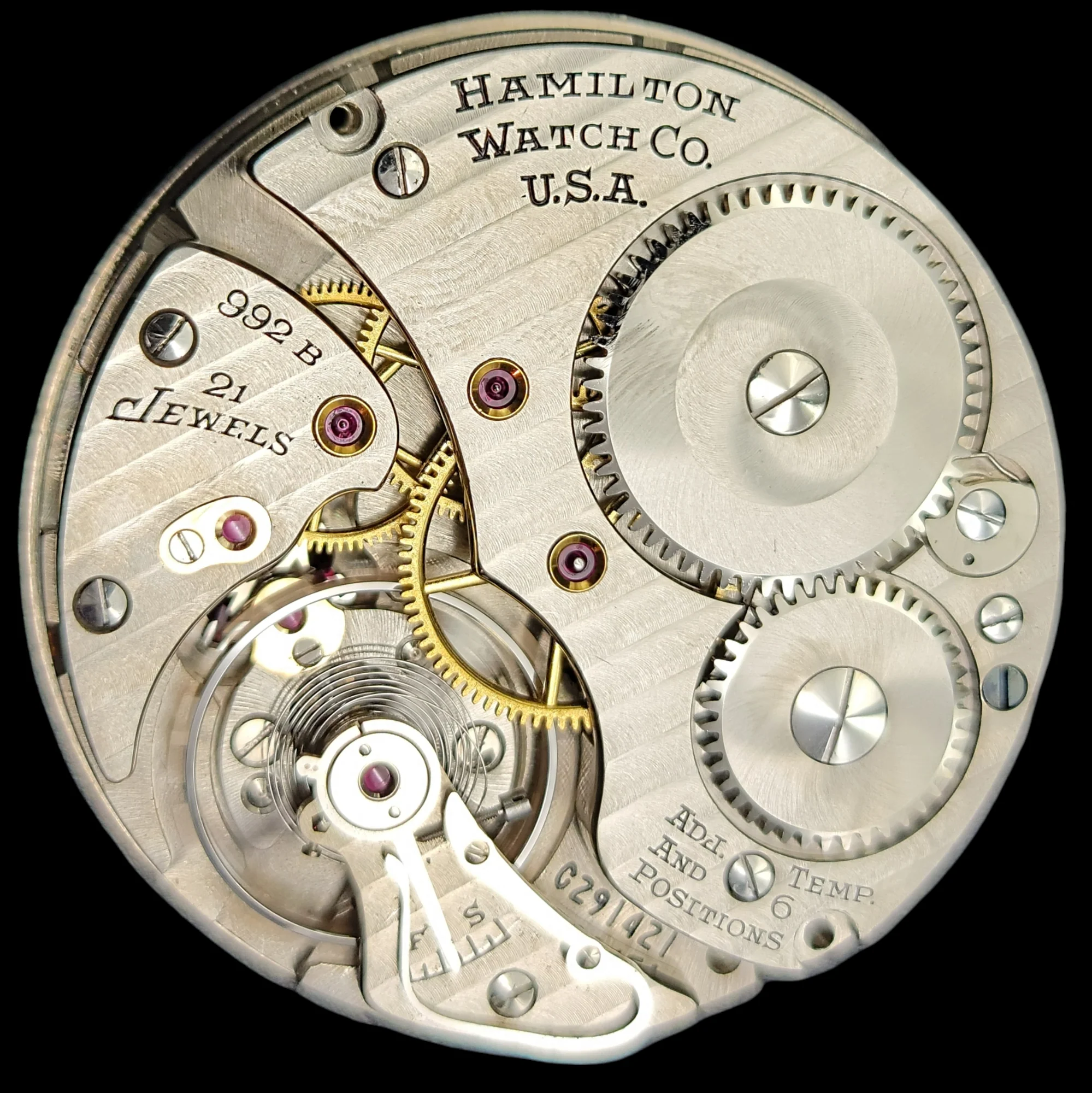 1950 HAMILTON Railway Special Pocket Watch U.S.A. Made - Image 15