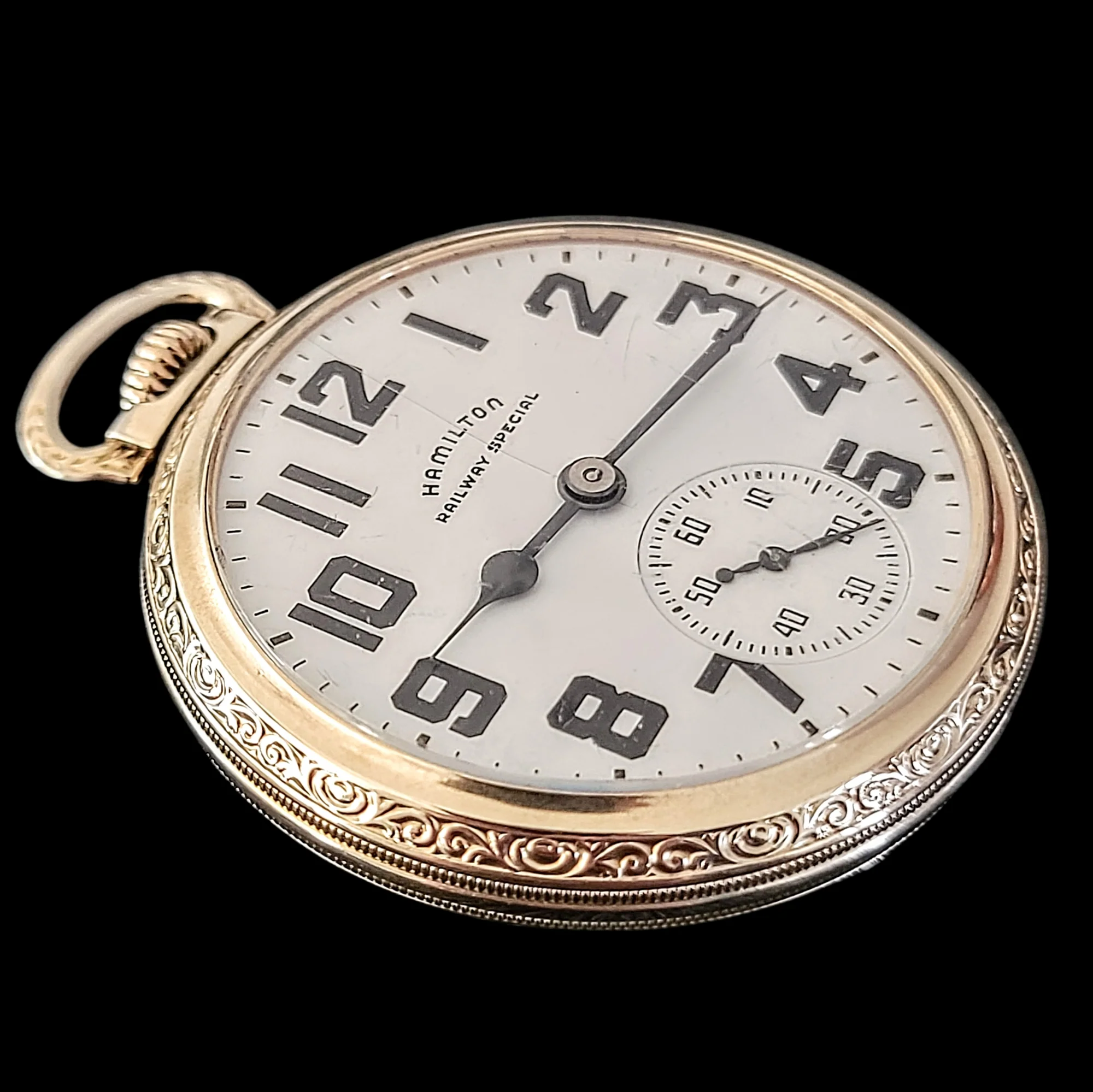 1950 HAMILTON Railway Special Pocket Watch U.S.A. Made - Image 5