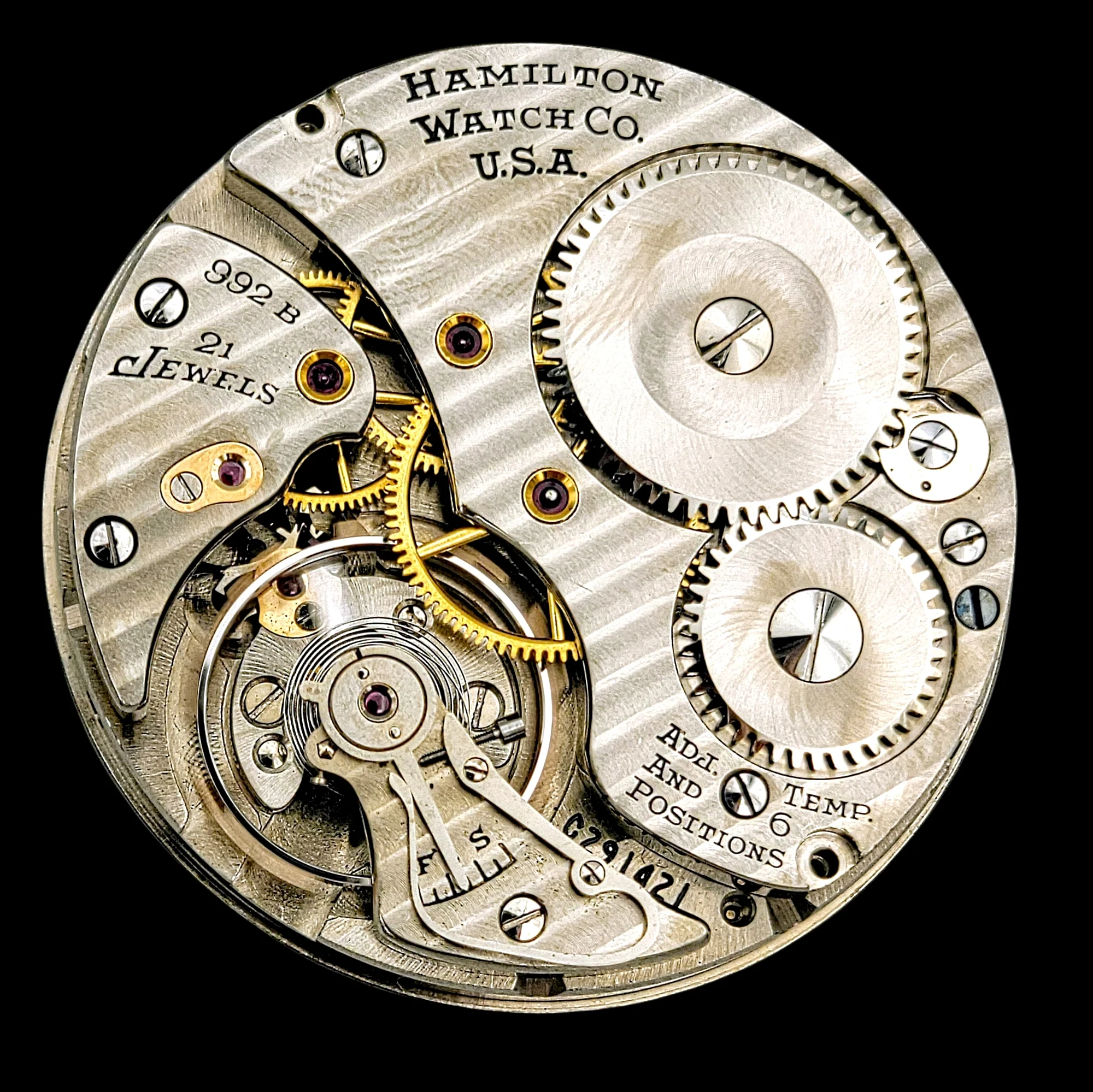 1950 HAMILTON Railway Special Pocket Watch U.S.A. Made - Image 8