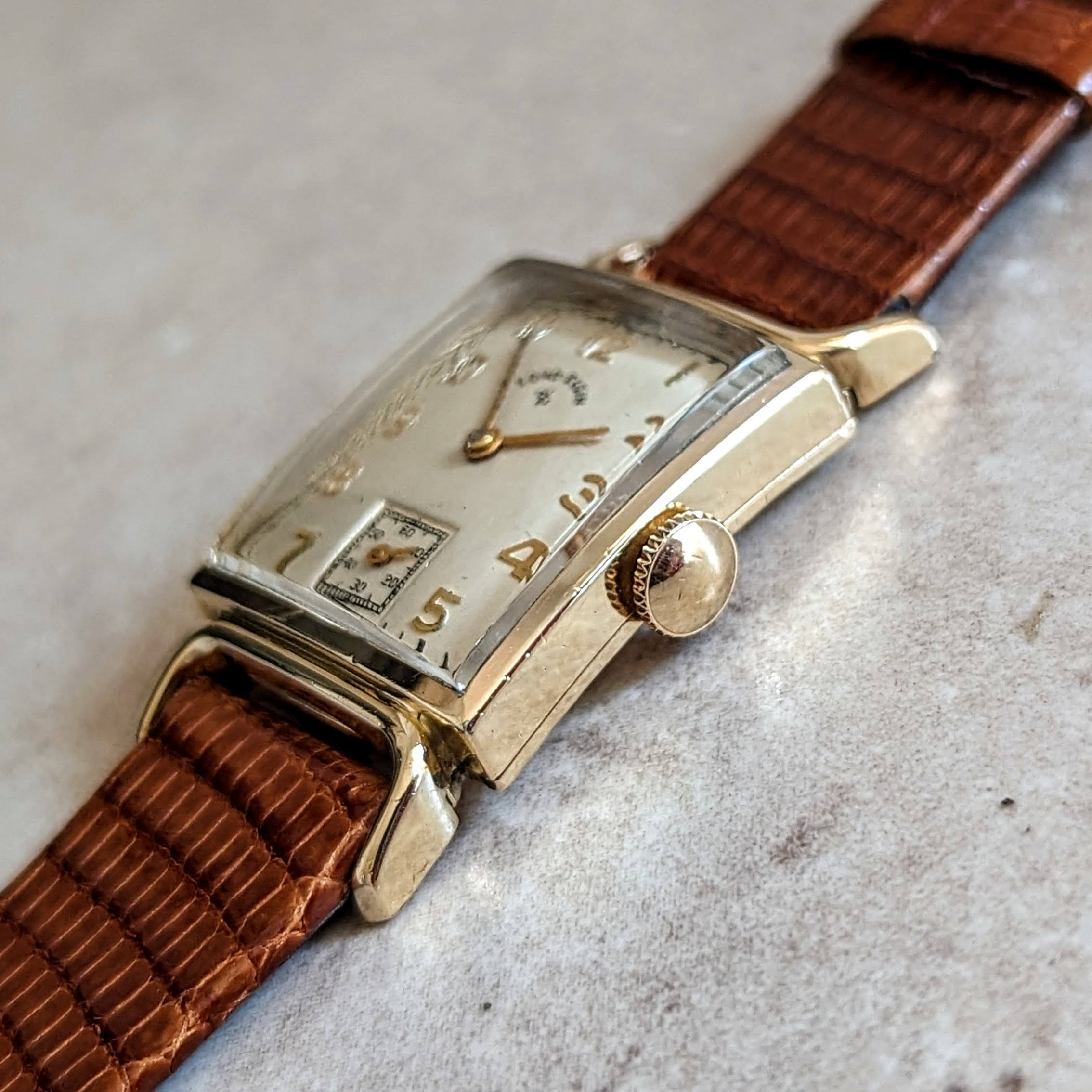 1950 LORD ELGIN Wristwatch 23 Jewels Grade 626 6 ADJ’s U.S.A. Made Vintage Watch - Image 11