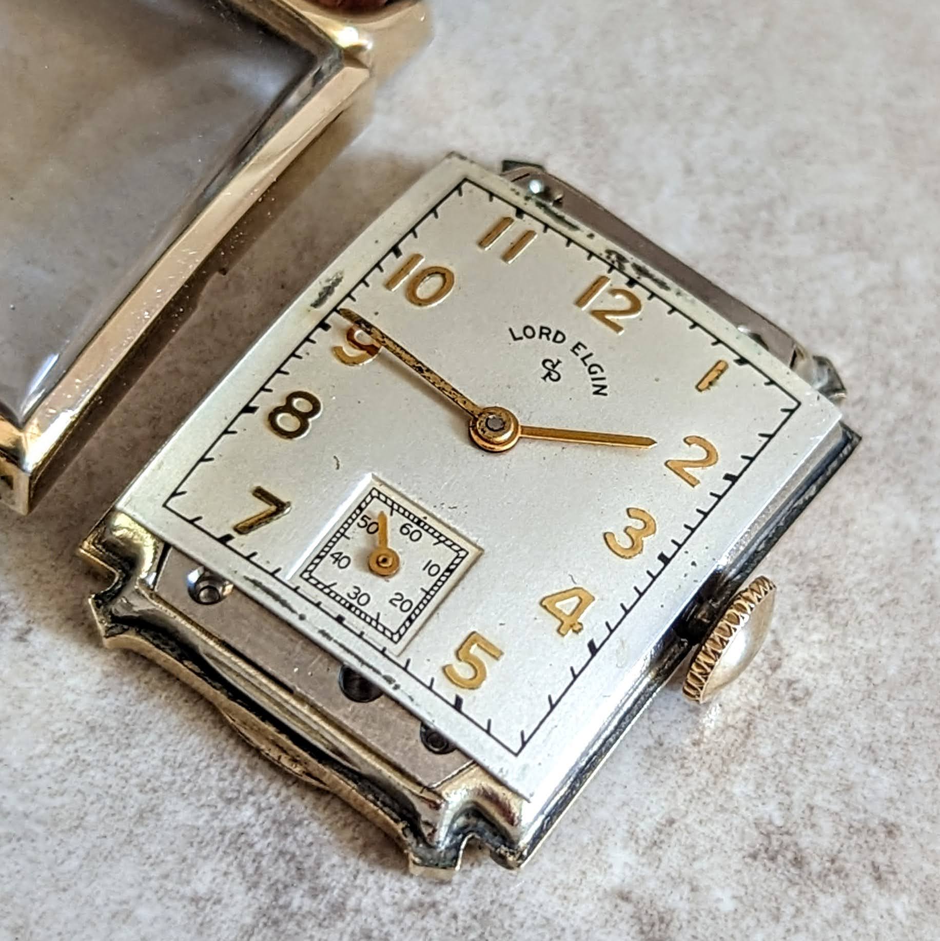 1950 LORD ELGIN Wristwatch 23 Jewels Grade 626 6 ADJ’s U.S.A. Made Vintage Watch - Image 18