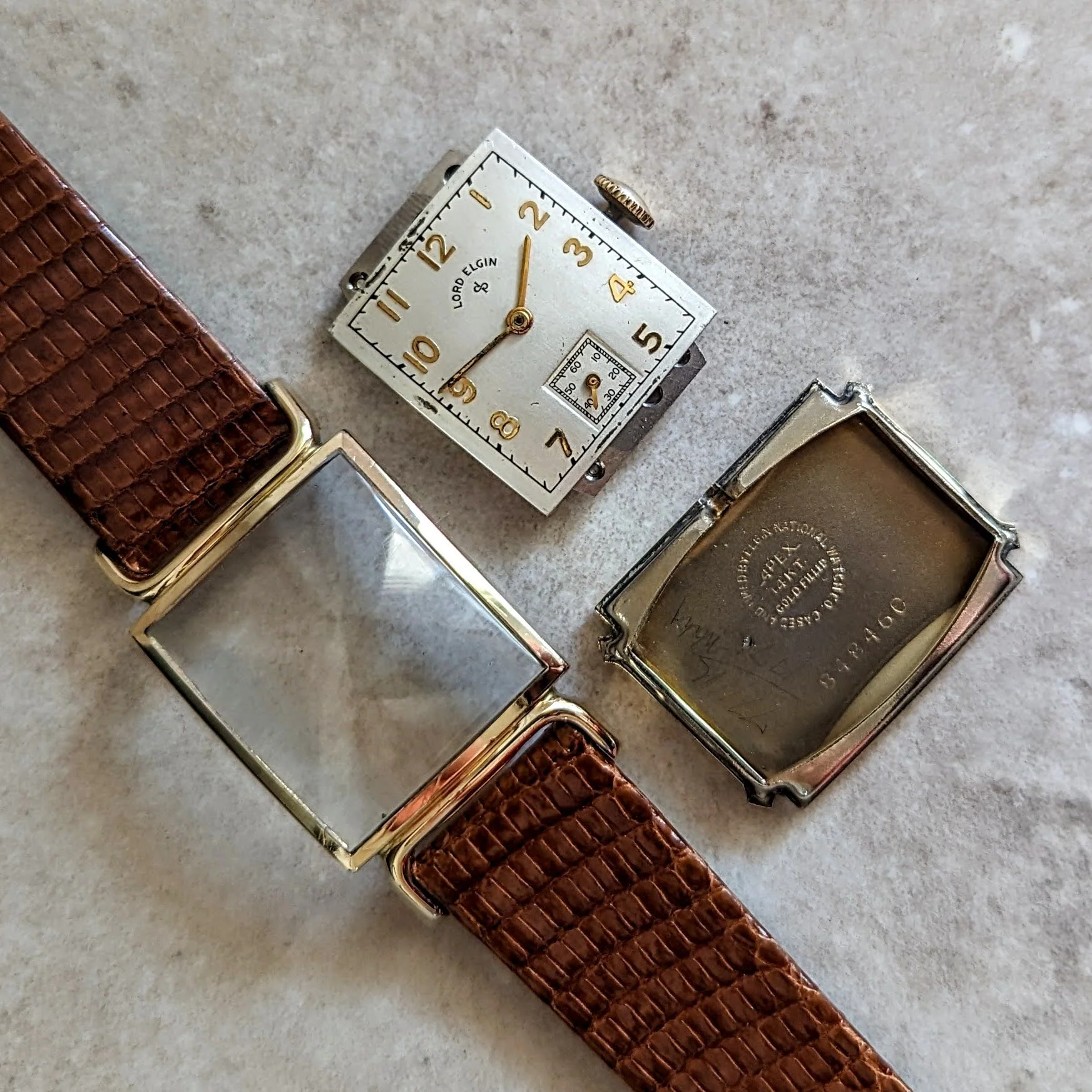 1950 LORD ELGIN Wristwatch 23 Jewels Grade 626 6 ADJ’s U.S.A. Made Vintage Watch - Image 19