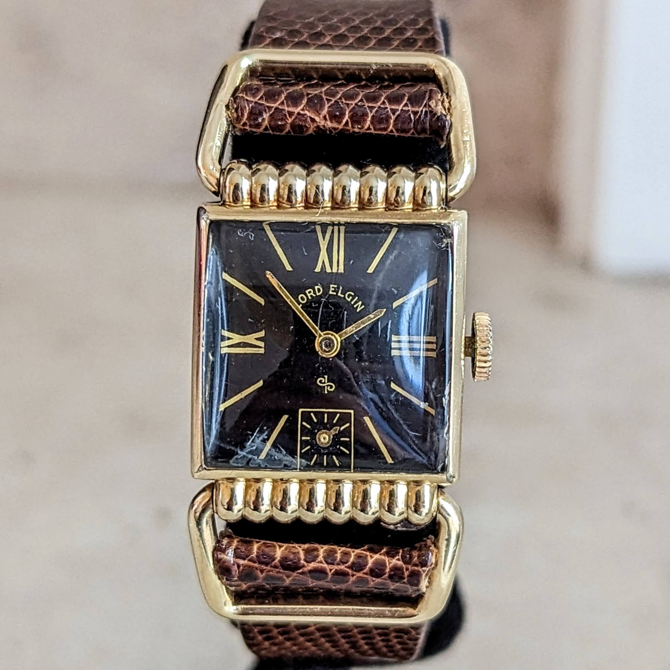 1950 LORD ELGIN Drivers Watch Ref. 4602 21 Jewels 4 ADJ’s Grade 626 U.S.A. Made Wristwatch - Image 2