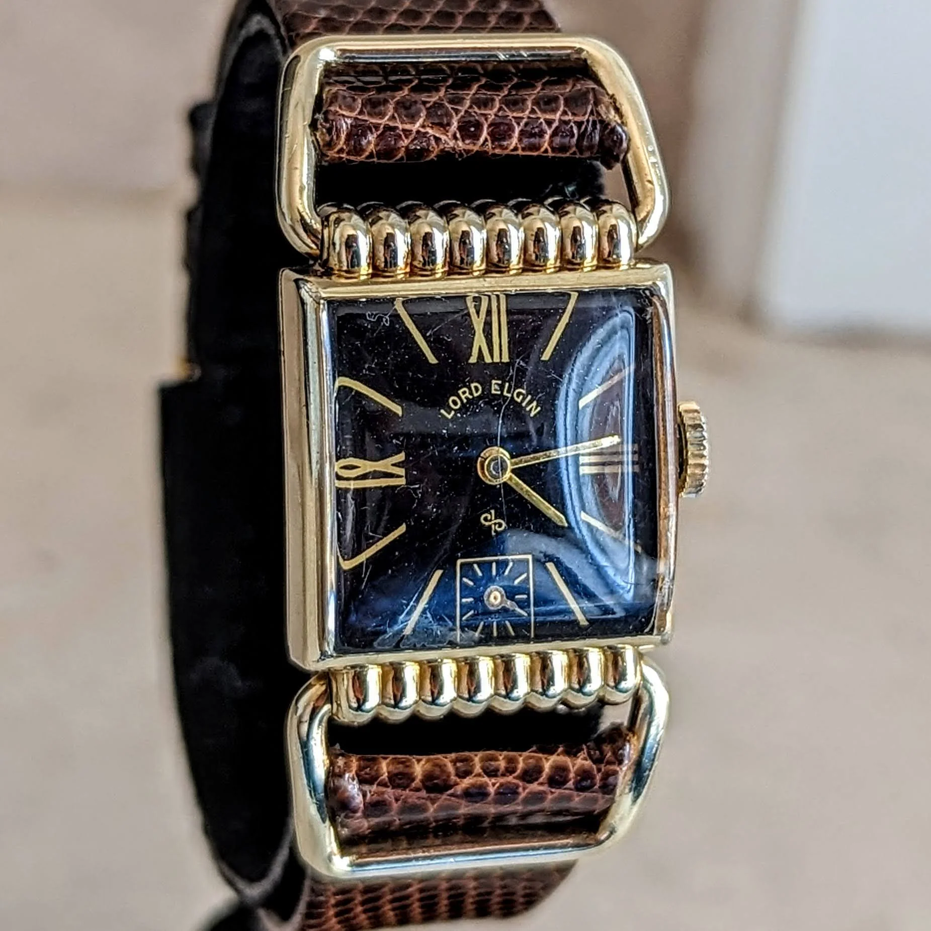 1950 LORD ELGIN Drivers Watch Ref. 4602 21 Jewels 4 ADJ’s Grade 626 U.S.A. Made Wristwatch - Image 8