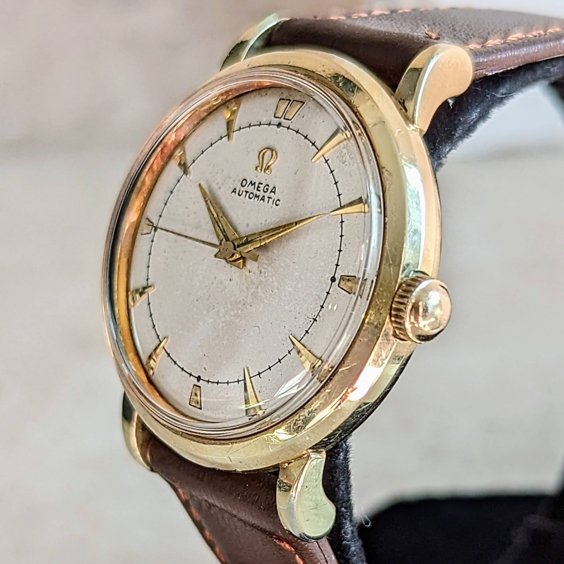 1950 OMEGA Bumper Automatic Watch Cal. 351 Self-Winding Wristwatch - Image 4