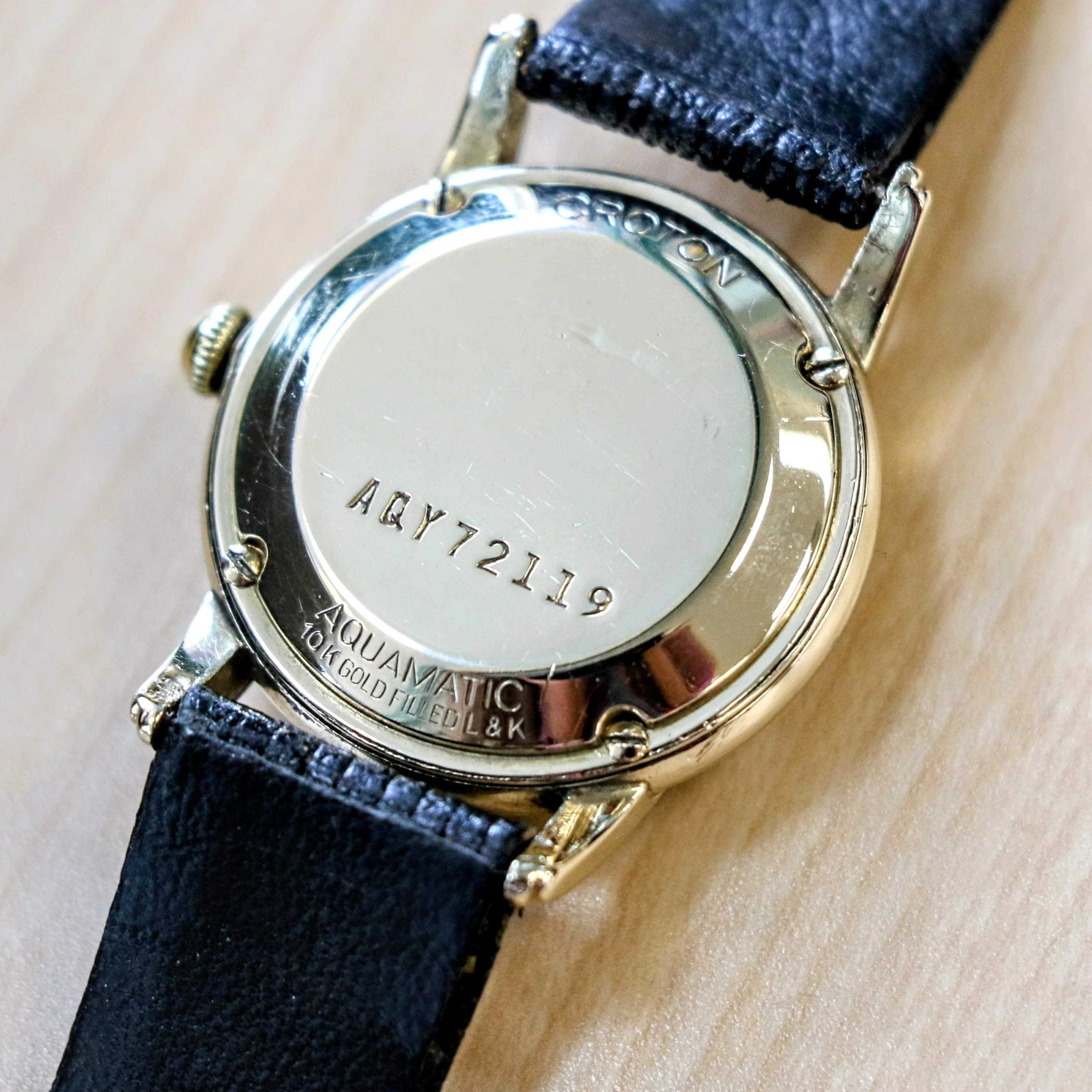 1950's CROTON Aquamatic Wristwatch Bumper Automatic 17 Jewels Cal. A3SY Swiss Watch - Image 12