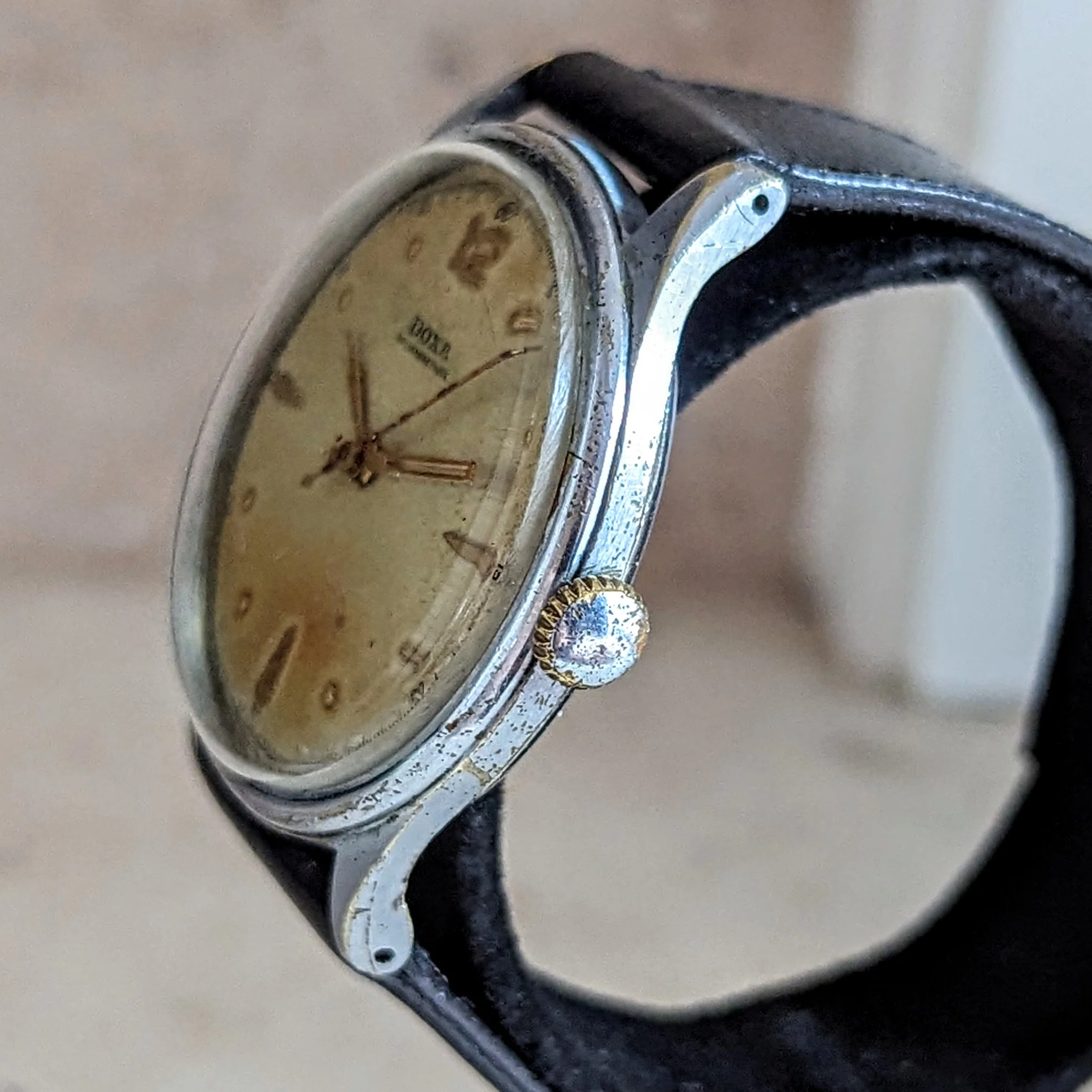 1950s DOXA Antimagnetique Jumbo Wristwatch Cal. ETA 1147 Swiss Made Watch - Image 9
