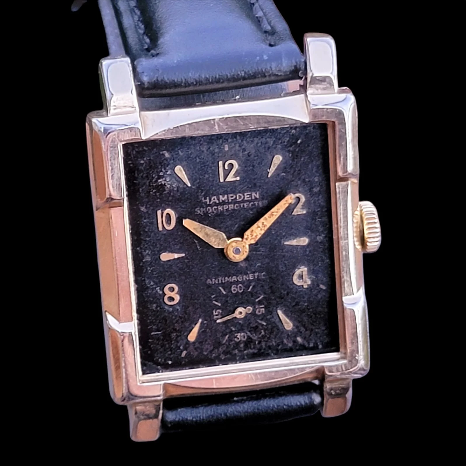 1950's HAMPDEN Watch 17 Jewels Swiss Made - Image 4