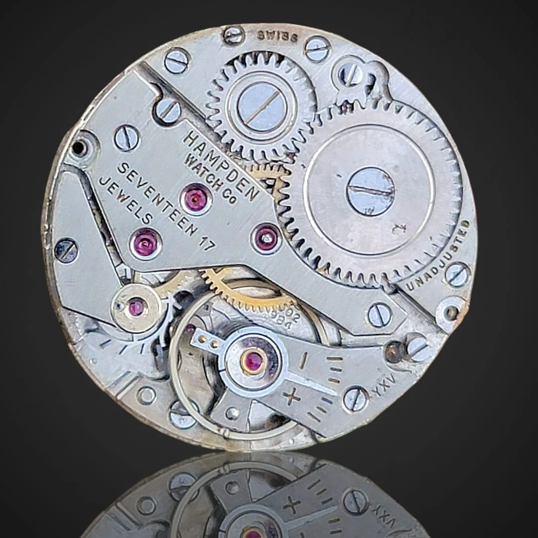 1950's HAMPDEN Watch 17 Jewels Swiss Made - Image 5