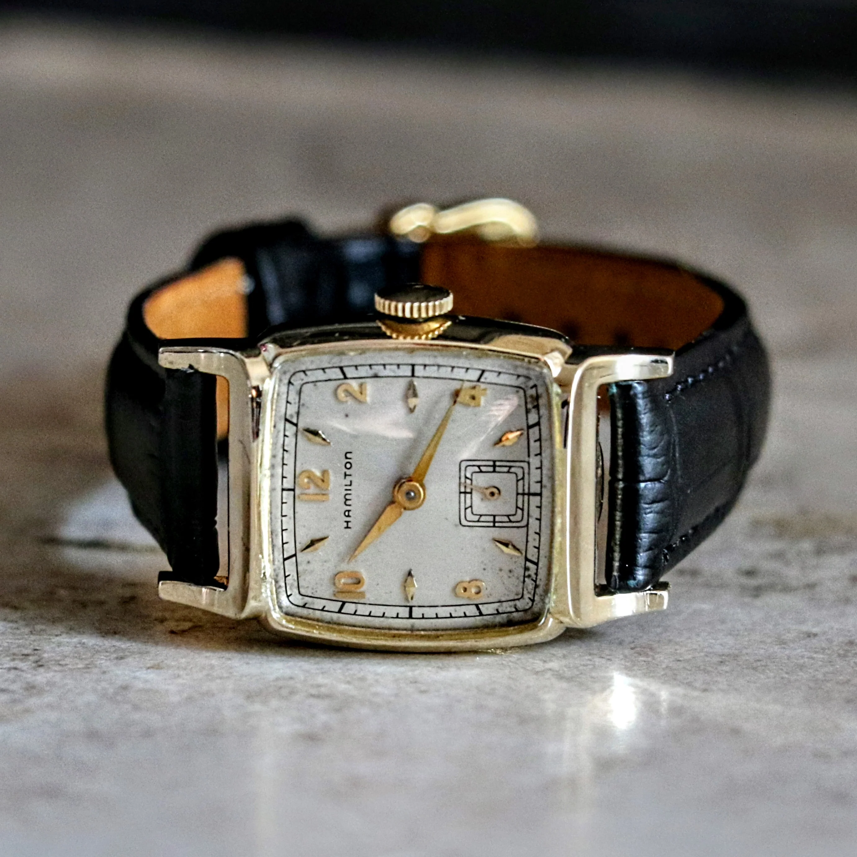 1951-52 HAMILTON Emery Wristwatch 10K G.F. Watch Grade 747 U.S.A. Made Watch - Image 12