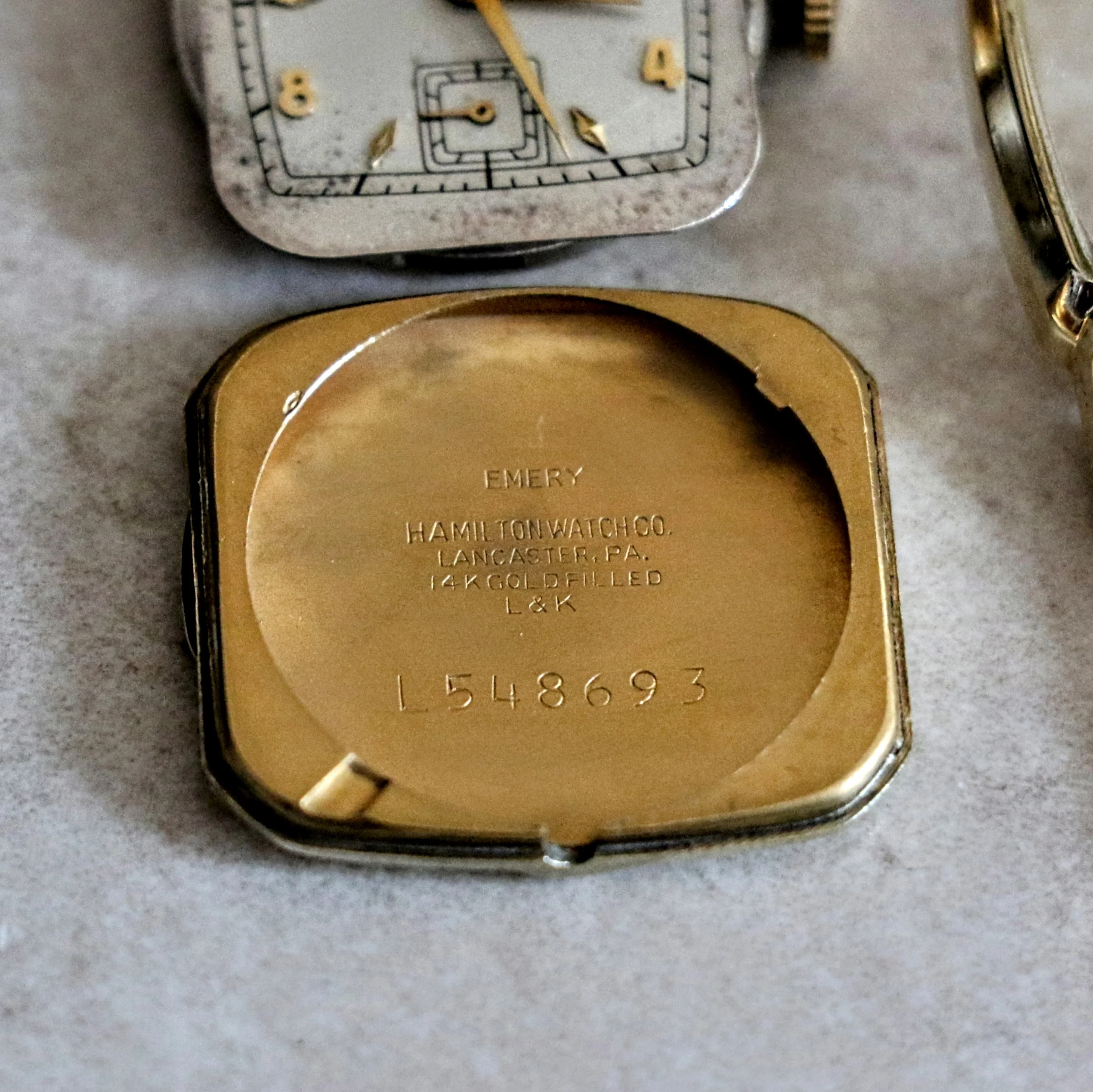 1951-52 HAMILTON Emery Wristwatch 10K G.F. Watch Grade 747 U.S.A. Made Watch - Image 18
