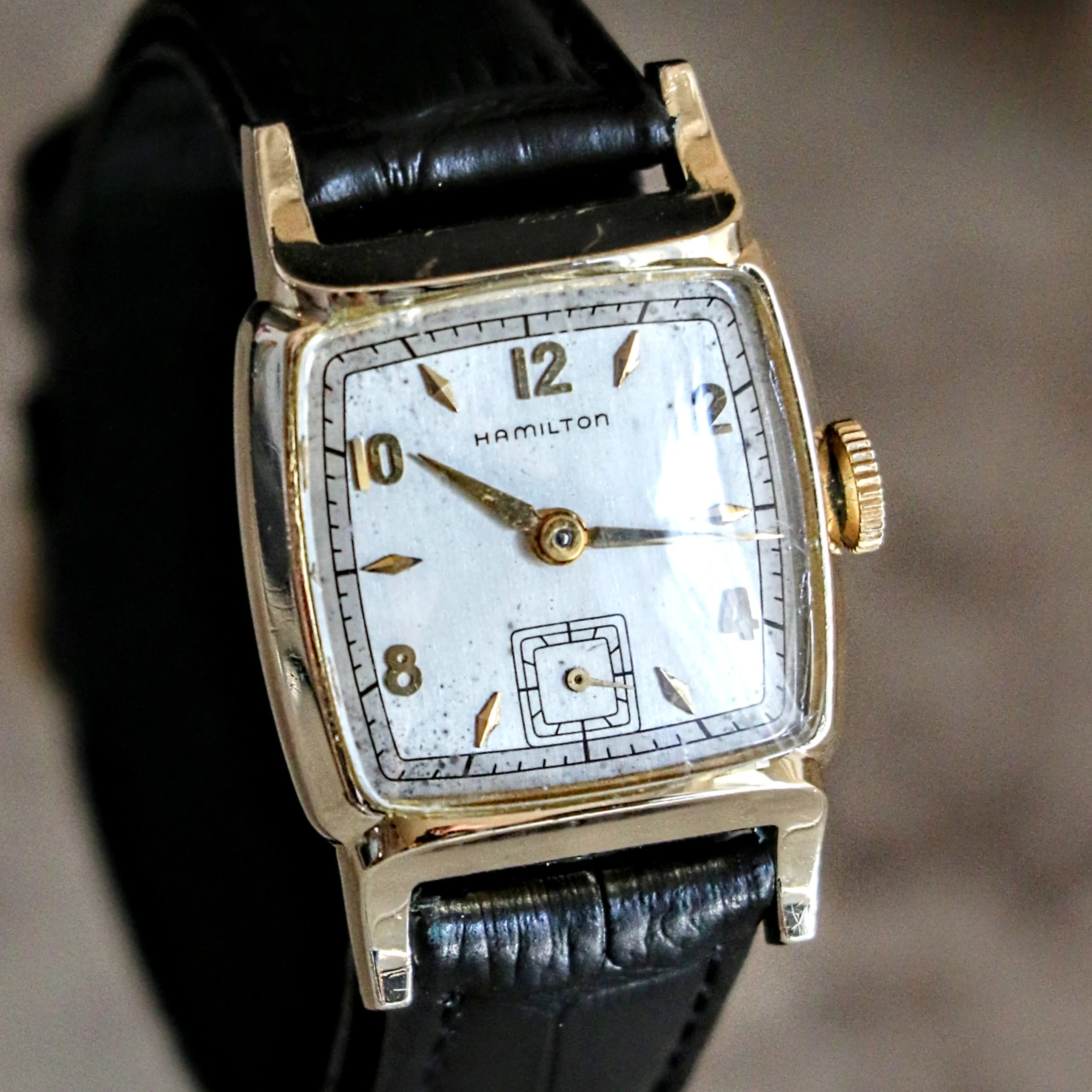 1951-52 HAMILTON Emery Wristwatch 10K G.F. Watch Grade 747 U.S.A. Made Watch - Image 6