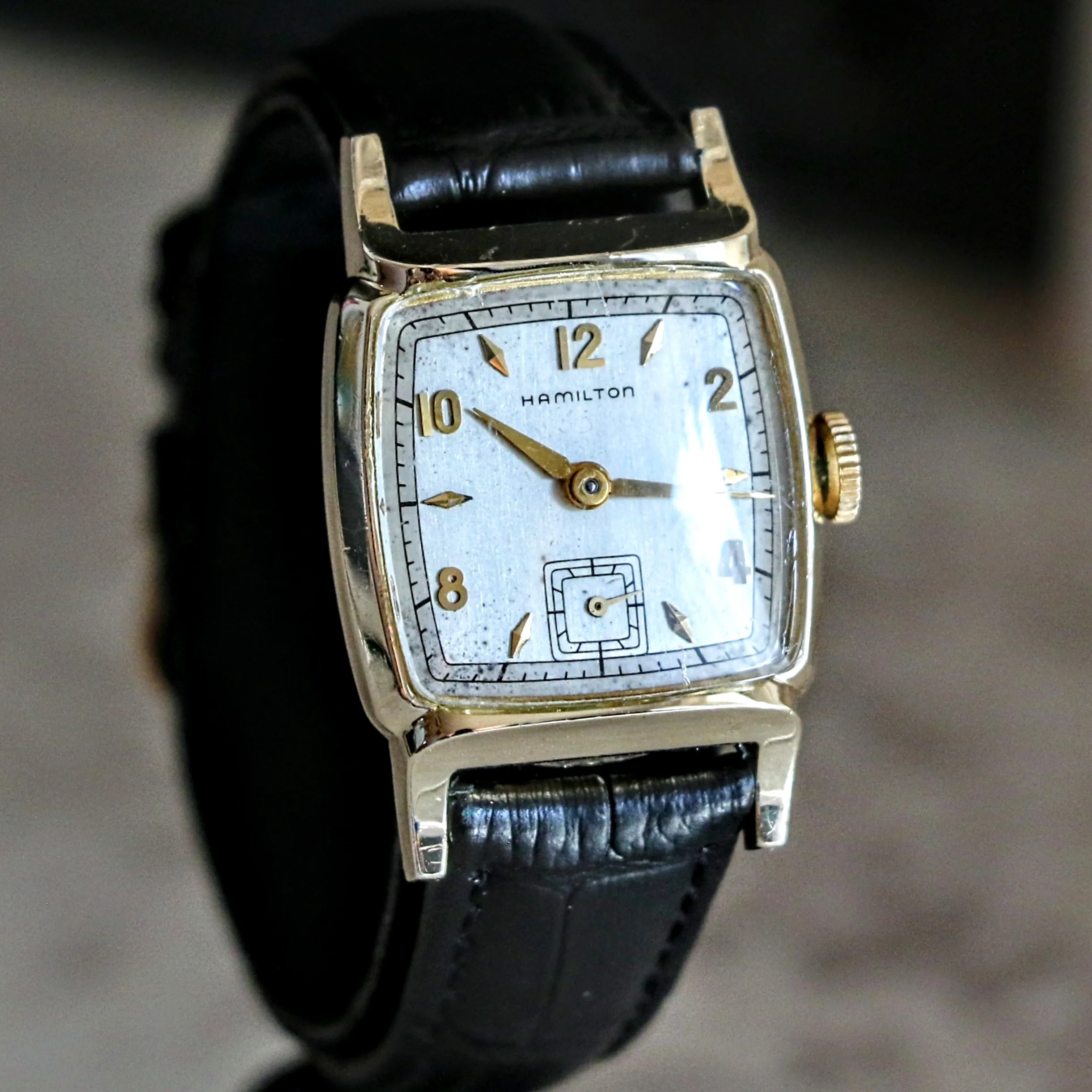 1951-52 HAMILTON Emery Wristwatch 10K G.F. Watch Grade 747 U.S.A. Made Watch - Image 7