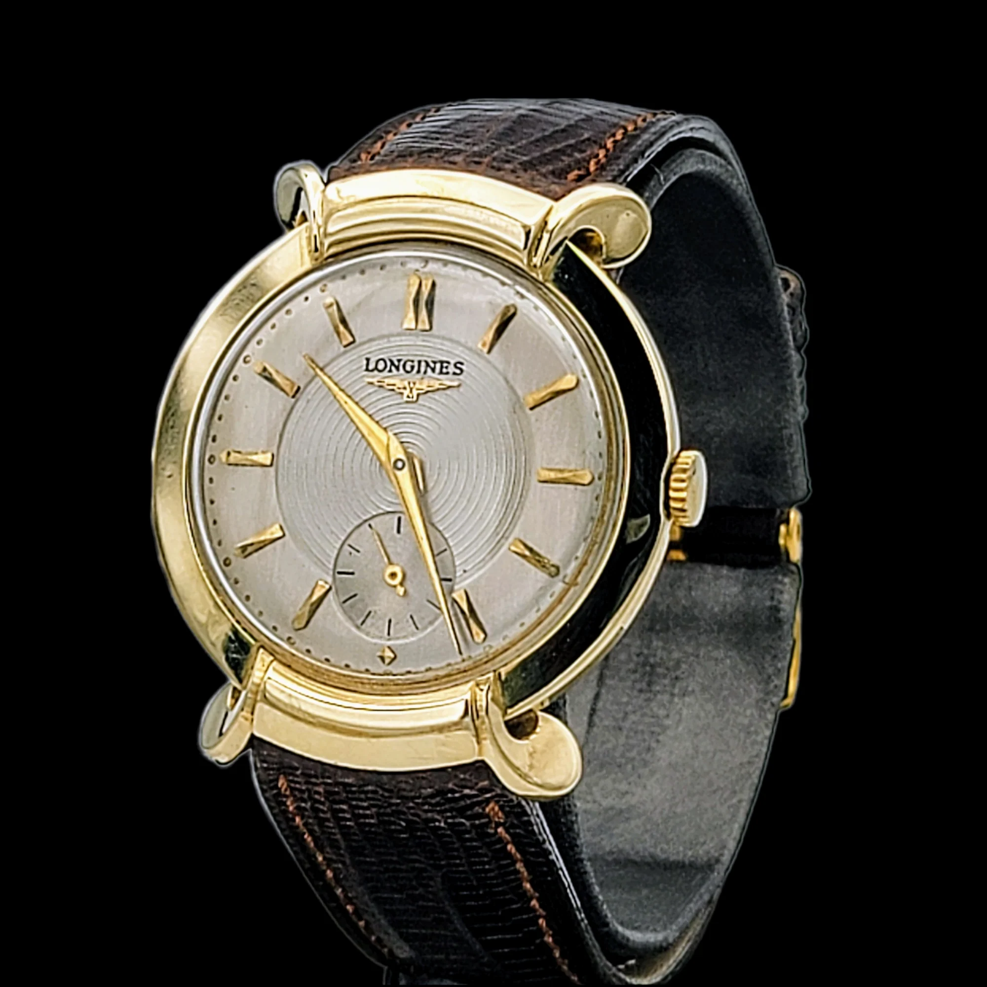 1951 LONGINES 14K Gold Watch Cal. 22L Swiss - Image 5