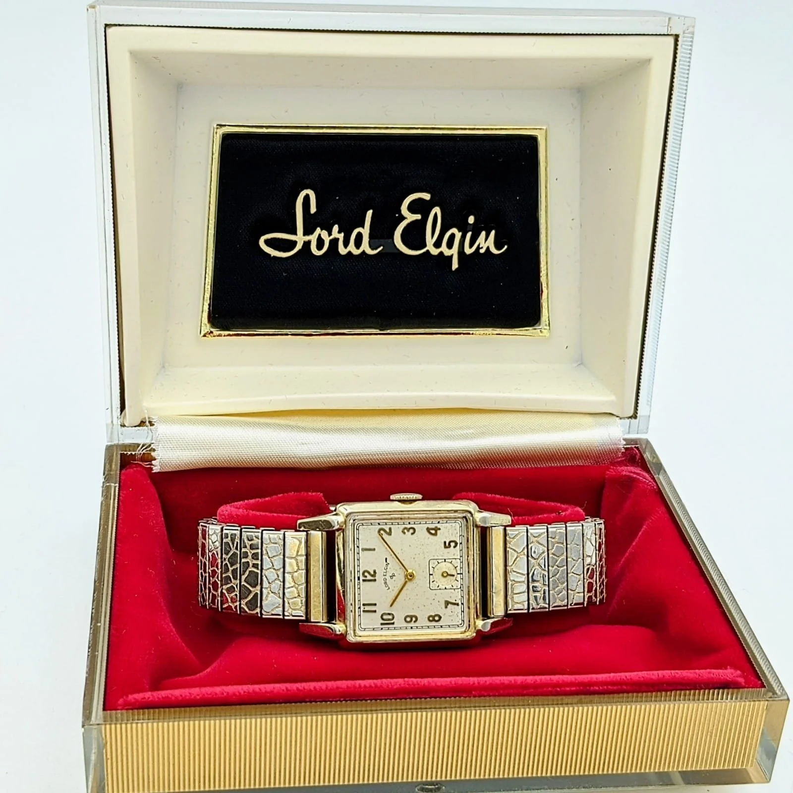 1951 LORD ELGIN 21 Jewels - Original BOX! - Image 3