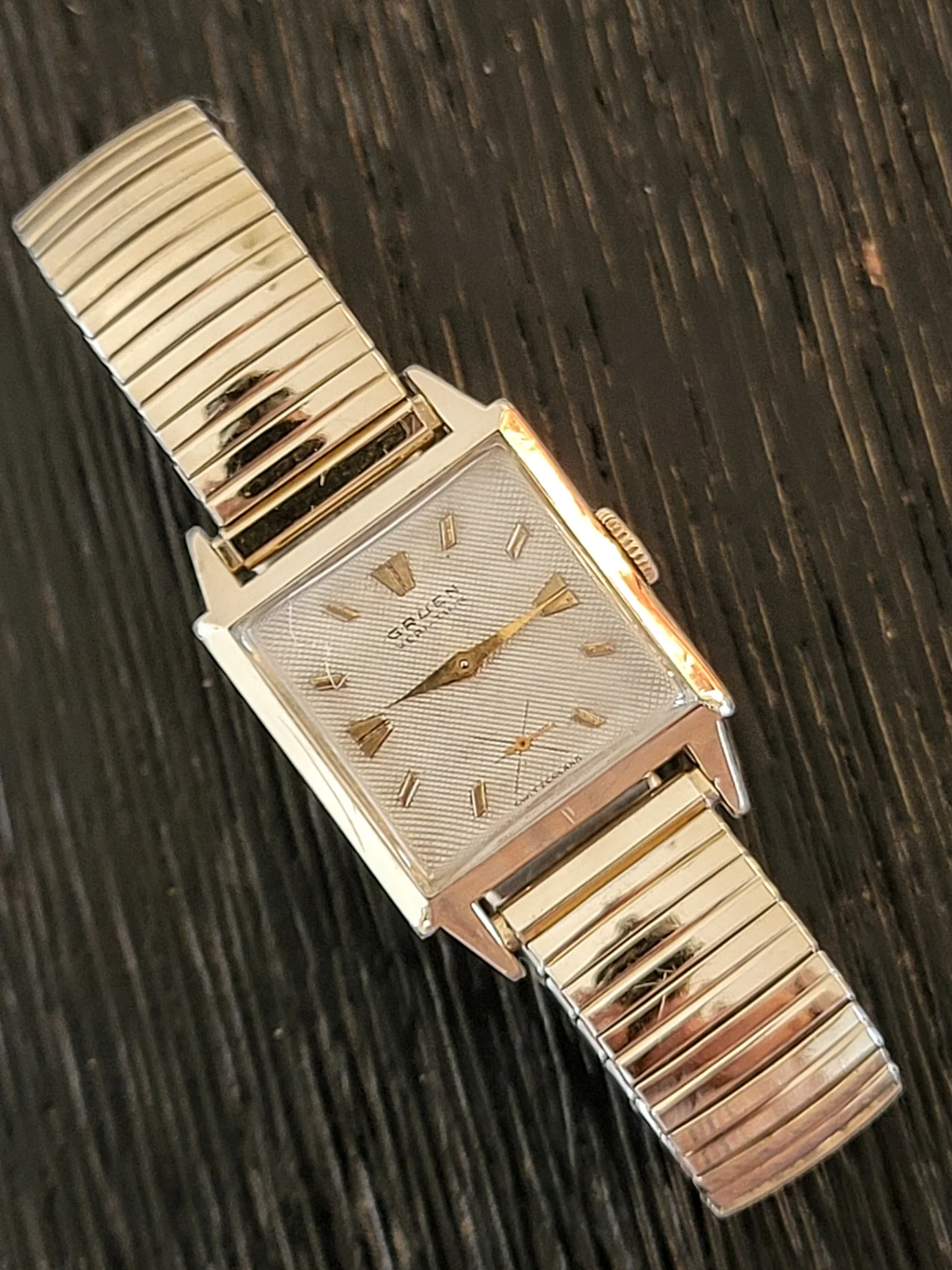 1952 GRUEN Veri-Thin Watch 17 Jewels Cal. 415 Swiss - Image 14