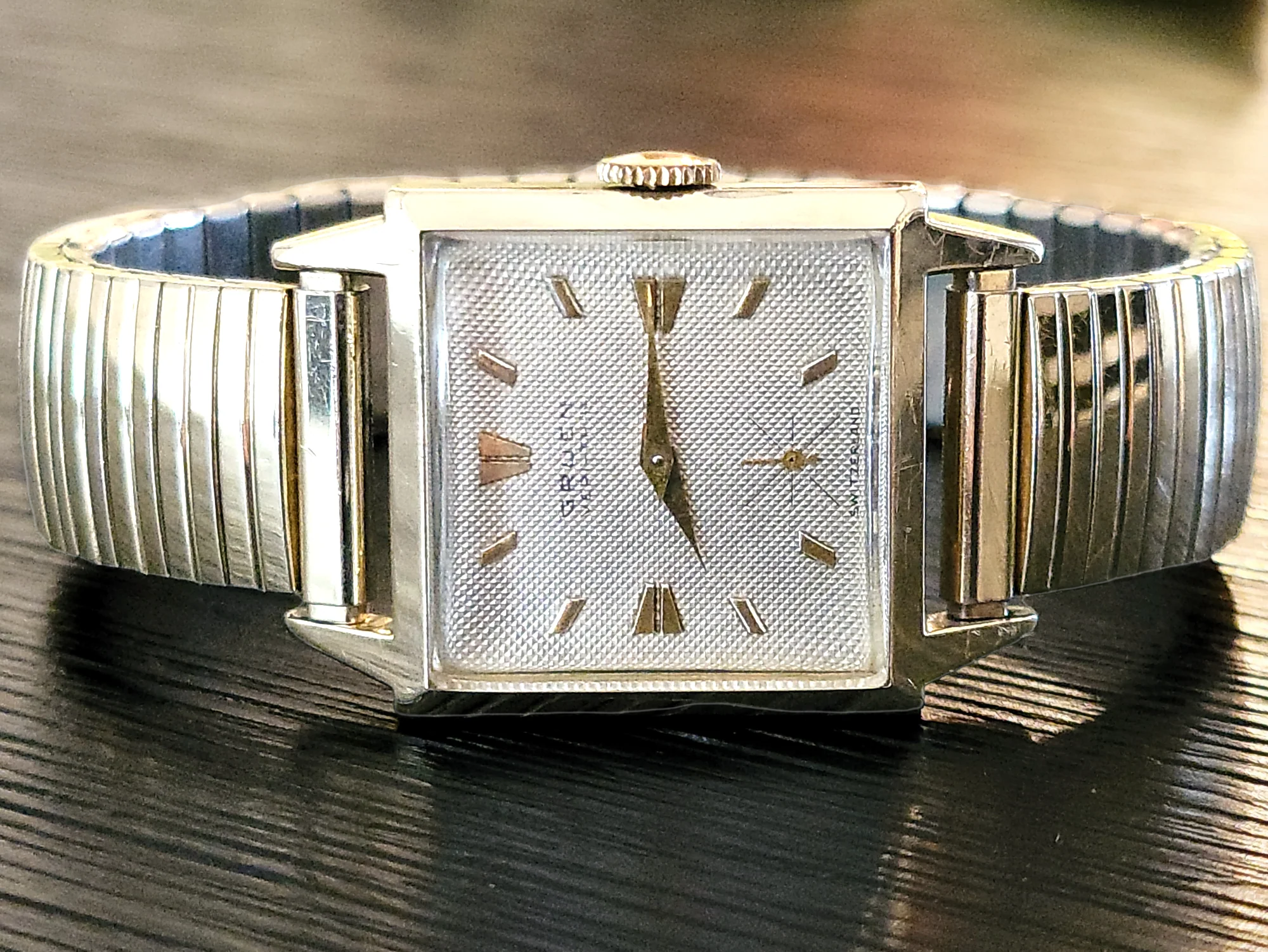 1952 GRUEN Veri-Thin Watch 17 Jewels Cal. 415 Swiss - Image 3