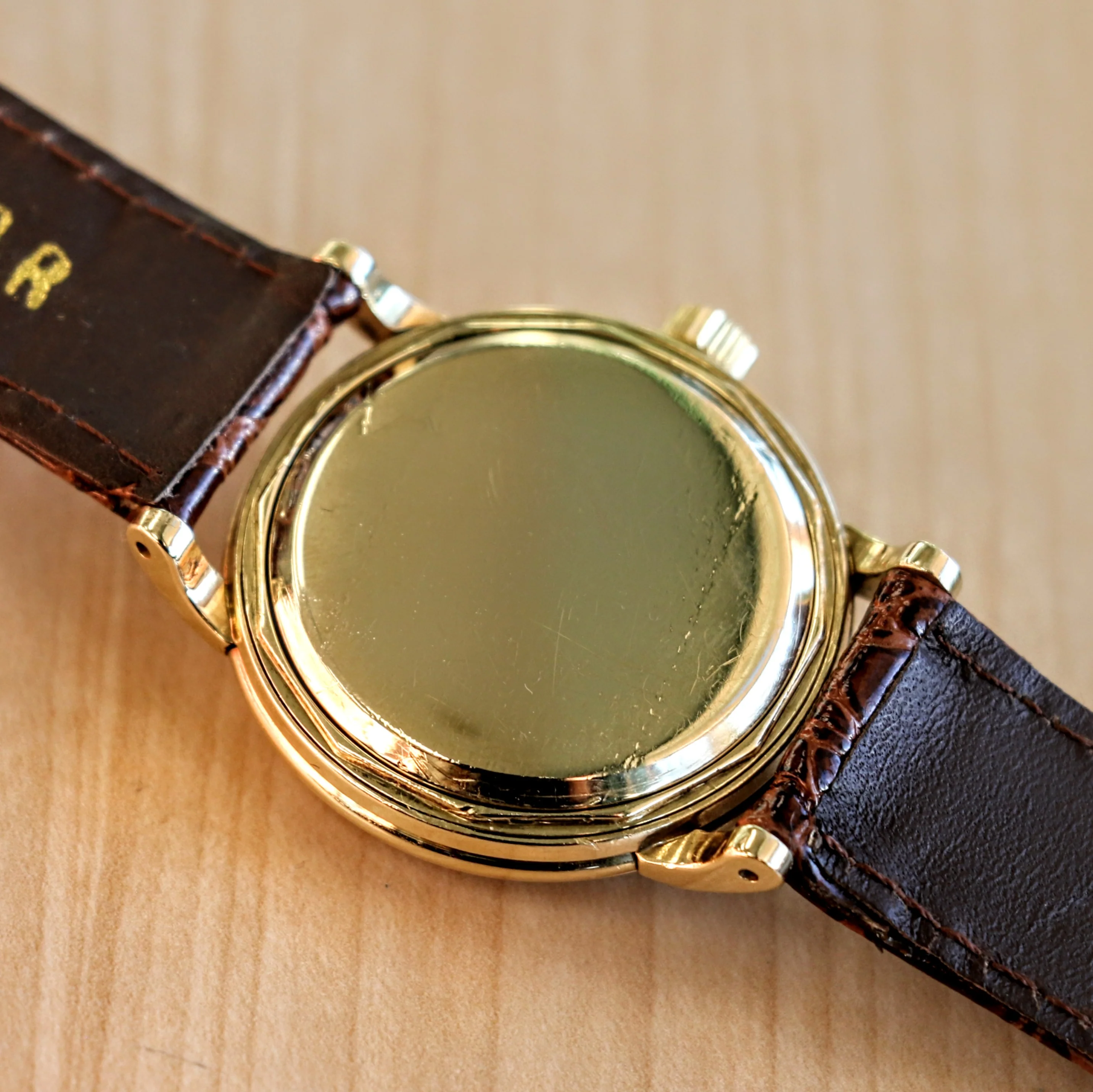1952 OMEGA Automatic Wristwatch 14K SOLID GOLD Ref. G6525 Vintage Bumper Automatic Wristwatch - Image 14